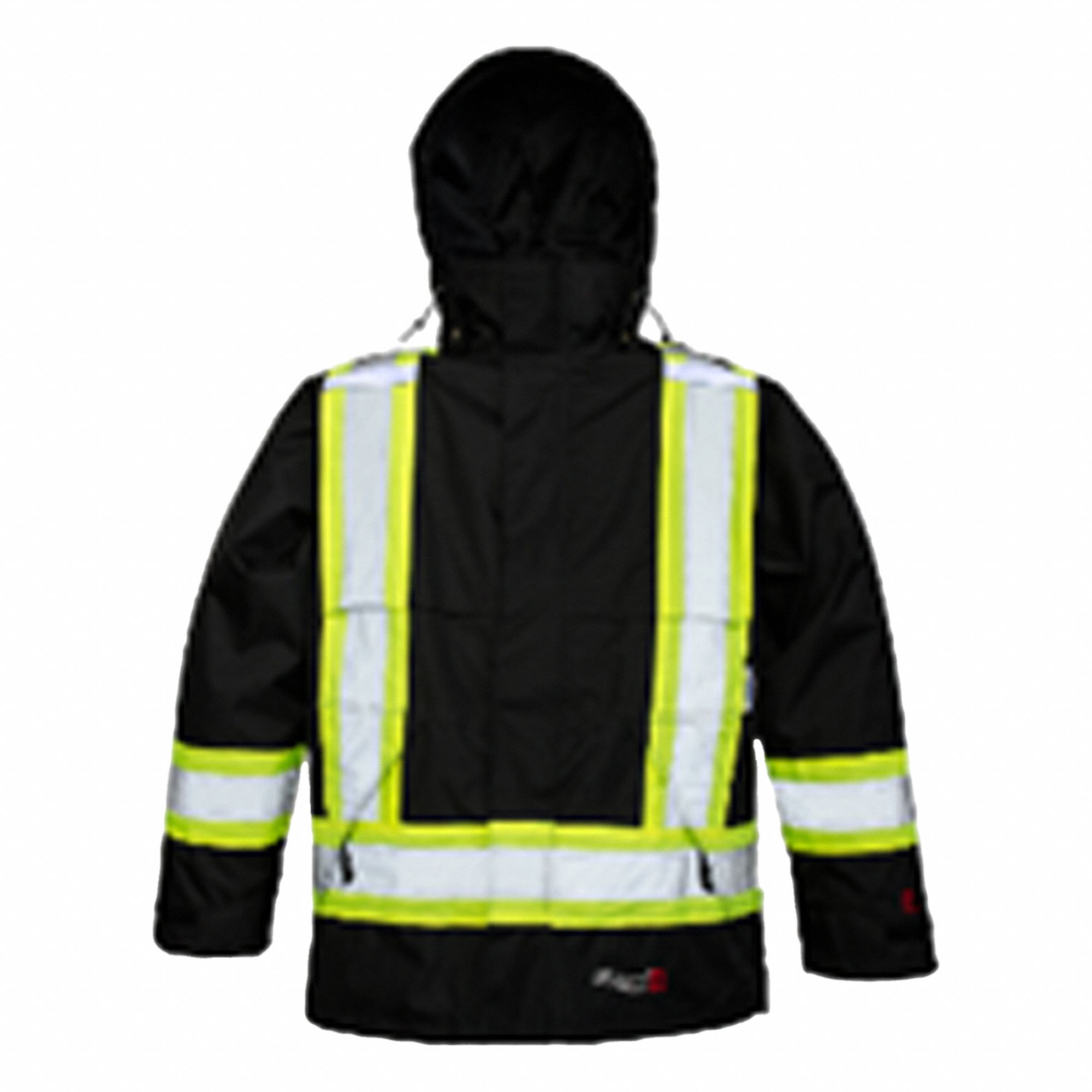 FR RAIN JACKET,BLACK,MALE,3XL