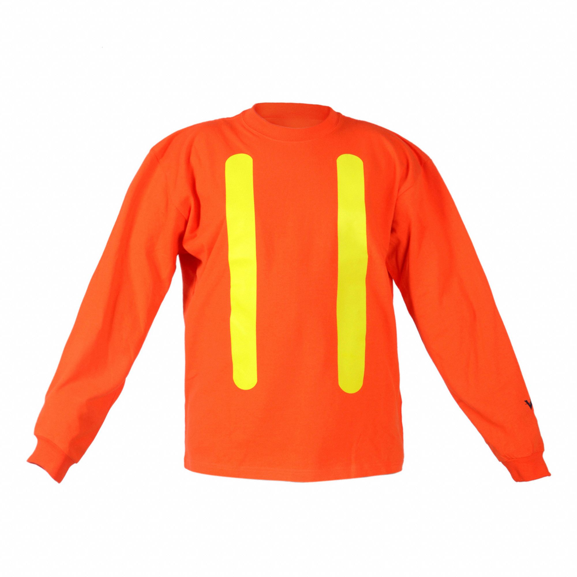 HI-VIS SHIRT, 1 PKT, CSA, ORANGE, SZ M, 15 1/2-39 1/2 IN NECK, 40-101 1/2 IN CHEST, PL