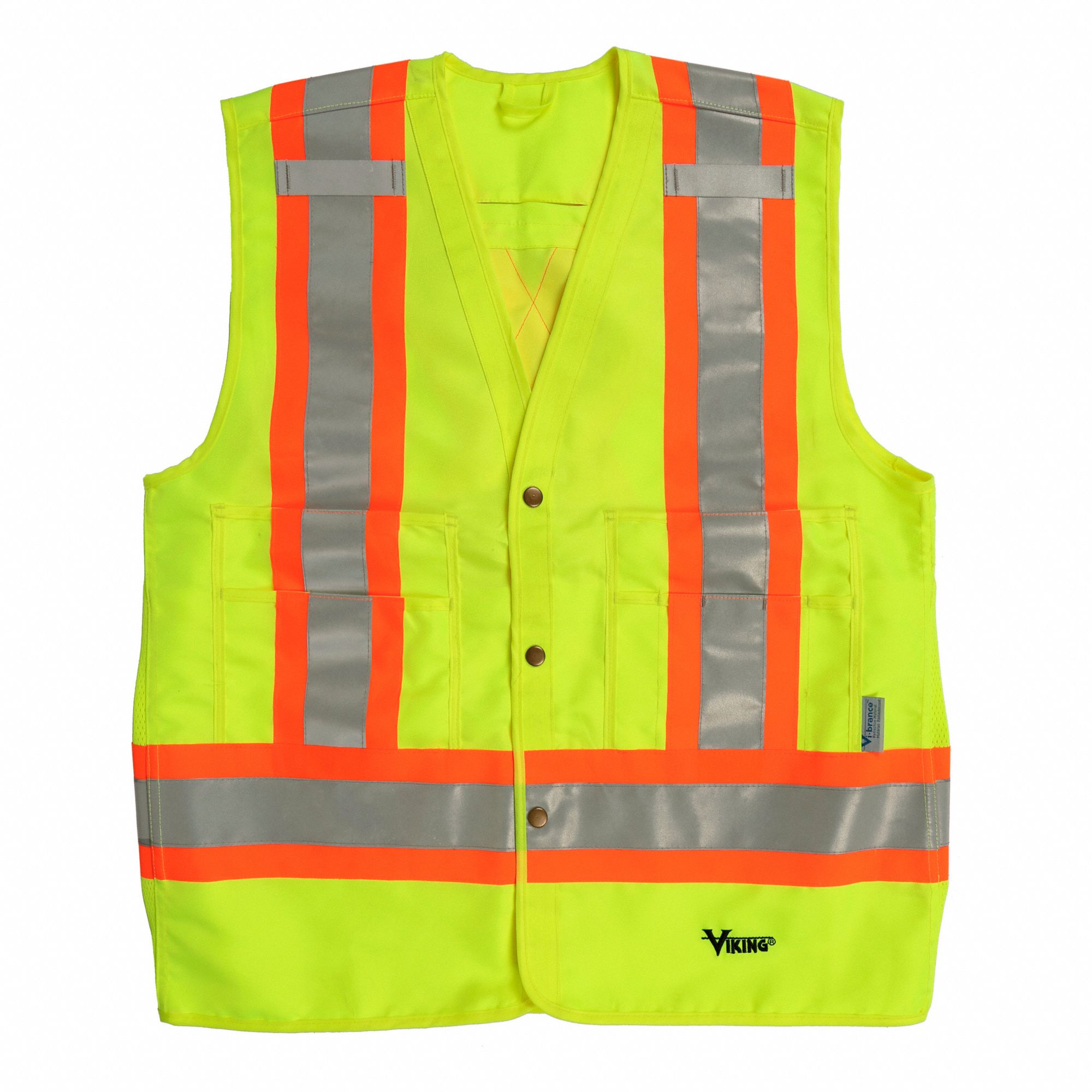 VESTE HTE VISIBIL, VERT, TAILLE P/M