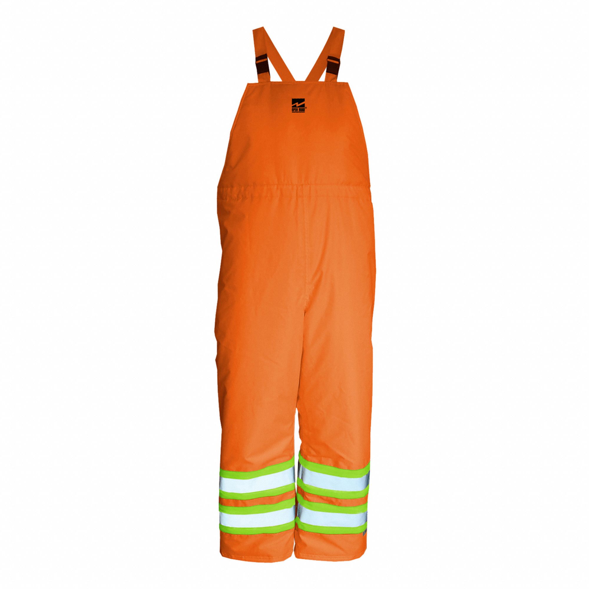 MEN'S SAFETY PANTS, CSA Z196-15, ORANGE, SIZE XL, WAIST 39 IN/INSEAM 32 1/2 IN, POLYESTER/PU