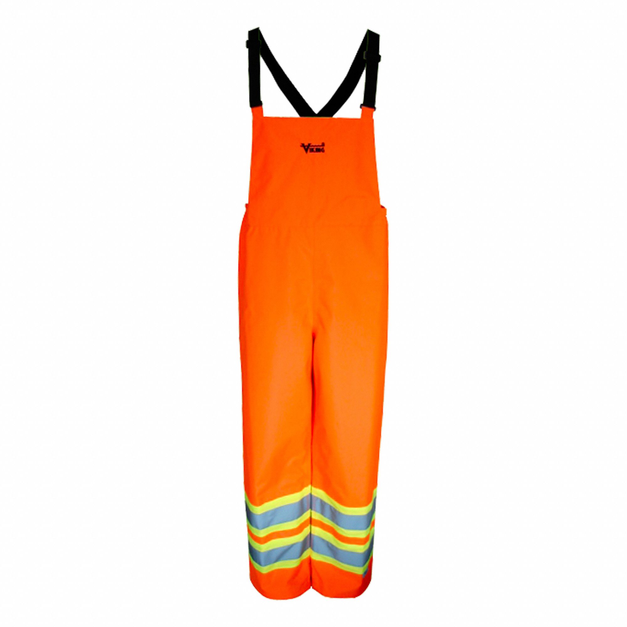 BIB PANT,ORANGE,3XL SIZE,POLYESTER
