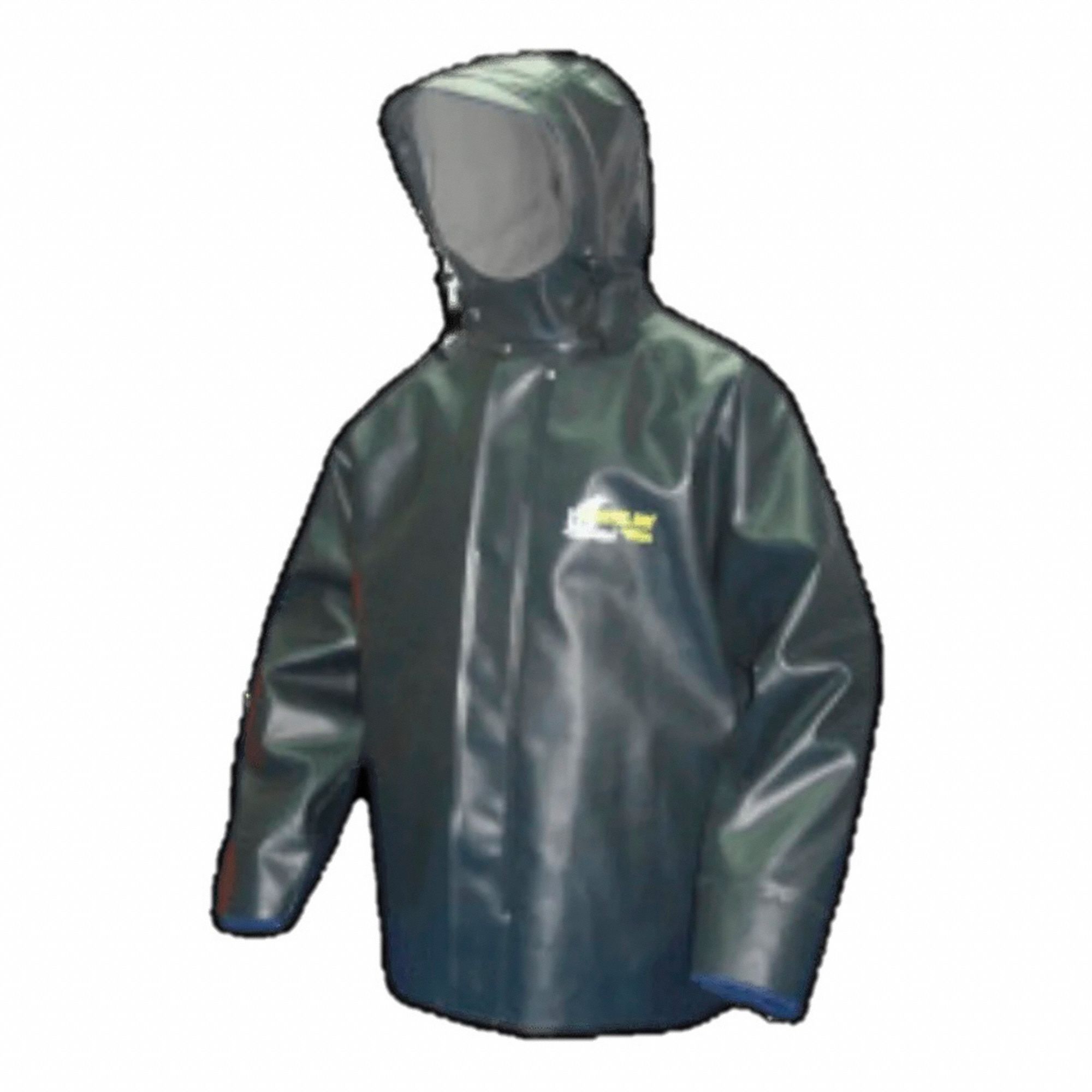 RAIN JACKET,GREEN,SZ S