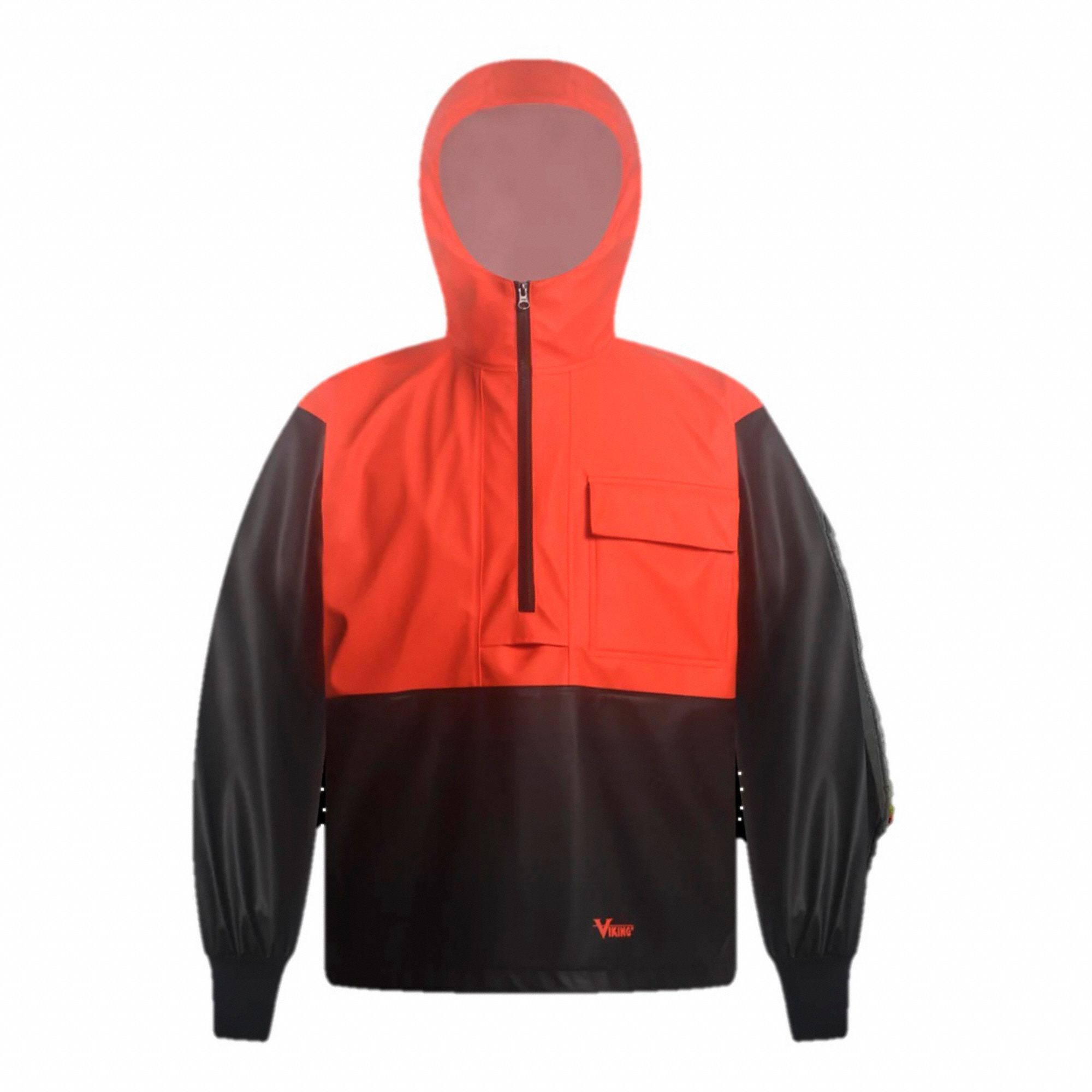 RAIN JACKET,BLACK,SZ 2XL