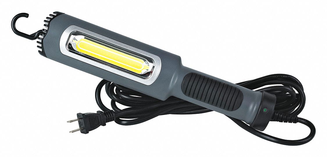 WORK LIGHT, COB LED, GREY, 900 LUMENS, PLASTIC LENS