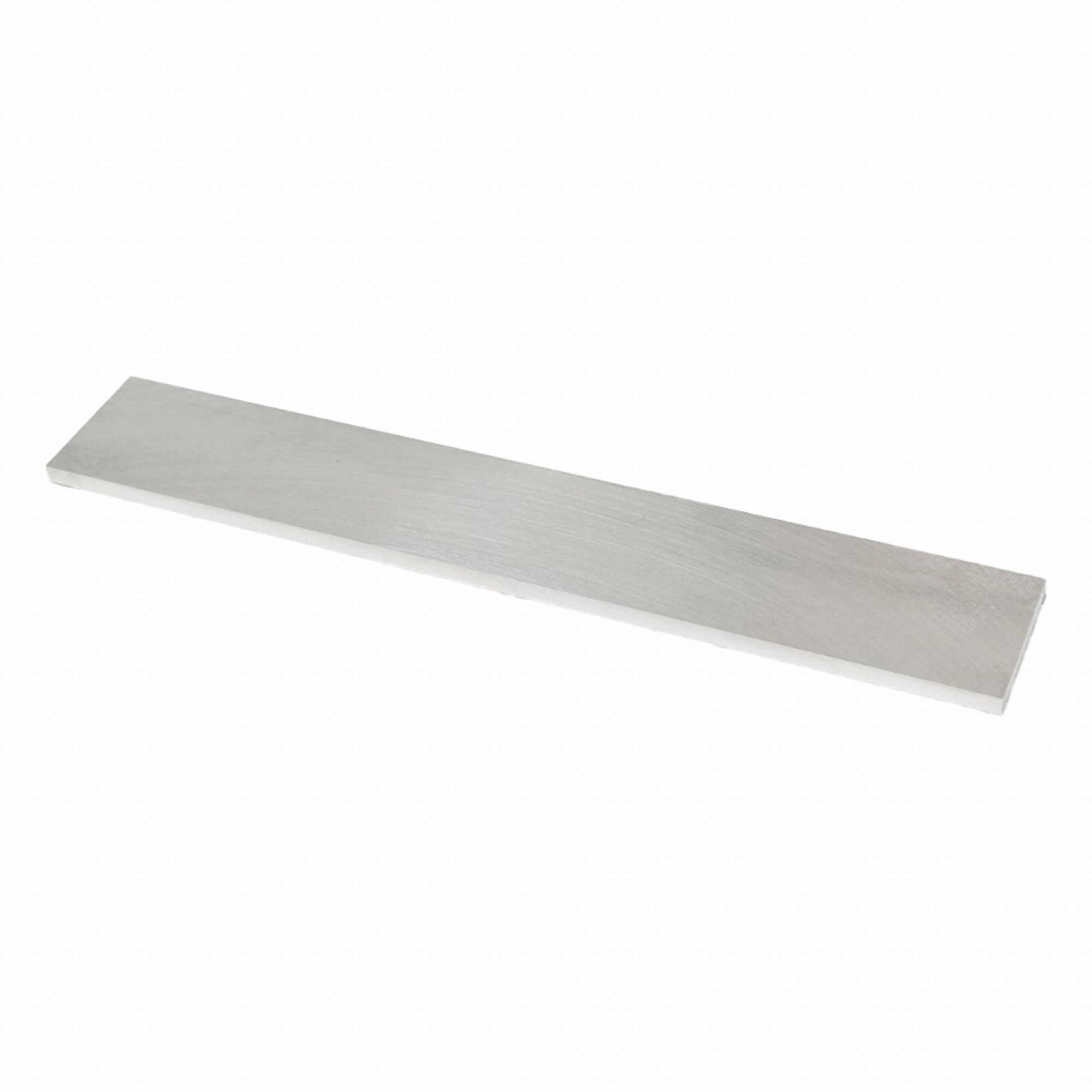 Aluminum Precision Blank: 6061, T651, 0.236 in Thick, 2 in x 12 in (W x L), ±0.002 in, ±0.002 in