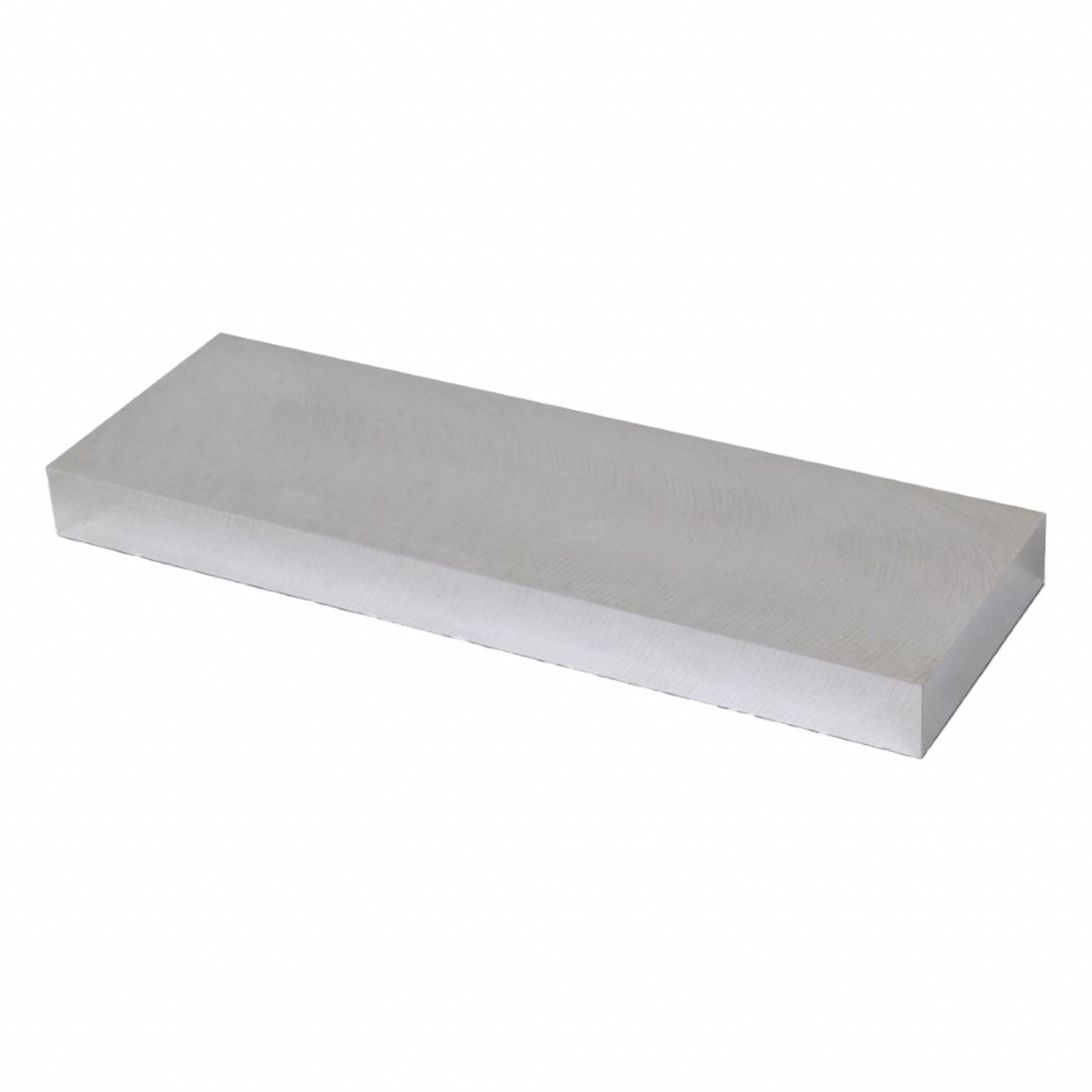 Aluminum Precision Blank: 2024, 1 in Thick, 4 in x 12 in (W x L), ±0.002 in, +0.063 in/0 in, T351