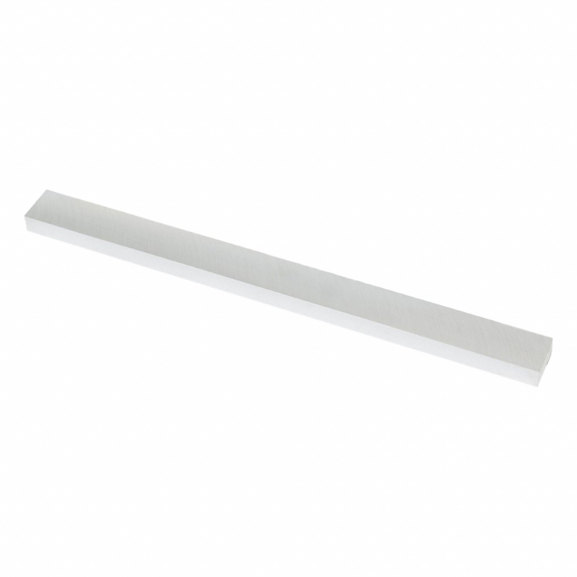 Aluminum Precision Blank: 7075, T651, 1 in Thick, 1/2 in x 12 in (W x L), ±0.002 in, ±0.002 in