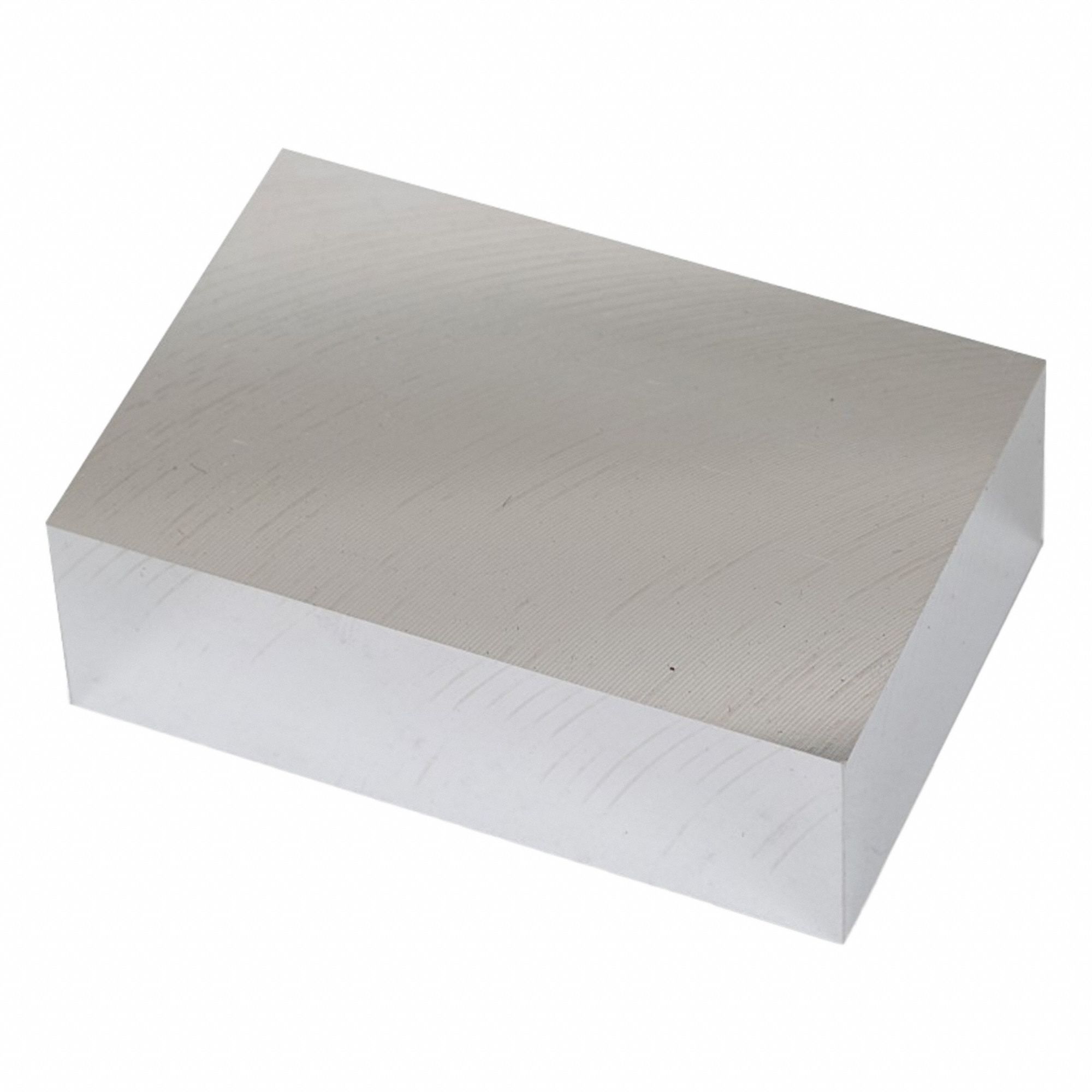 Aluminum Precision Blank: 7075, T651, 1 in Thick, 2 in x 3 in (W x L), ±0.002 in, ±0.002 in
