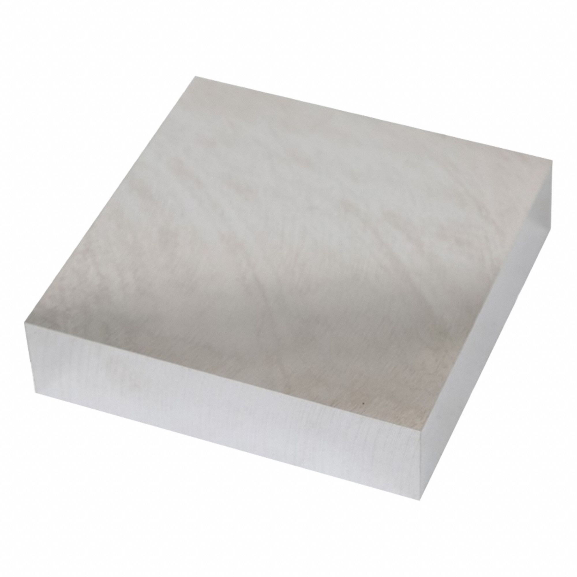 Aluminum Precision Blank: 6061, 1 in Thick, 1 in x 1 in (W x L), ±0.002 in, +0.063 in/0 in, T651