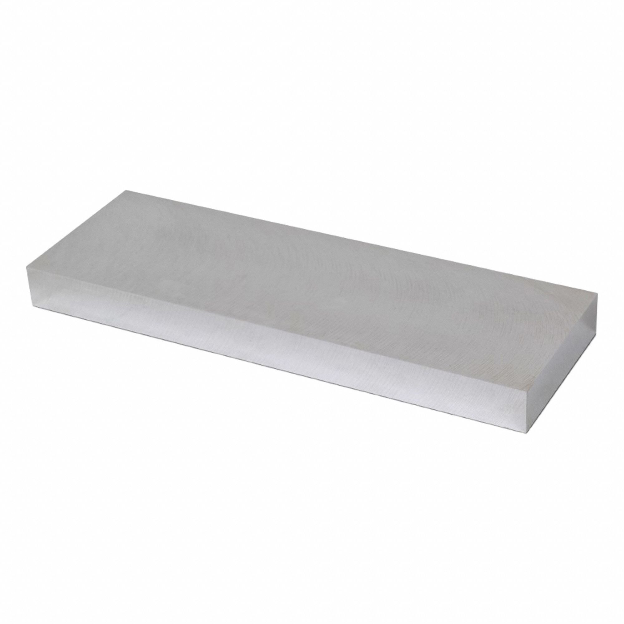 Aluminum Precision Blank: 7075, T651, 1 in Thick, 2 in x 6 in (W x L), ±0.002 in, ±0.002 in