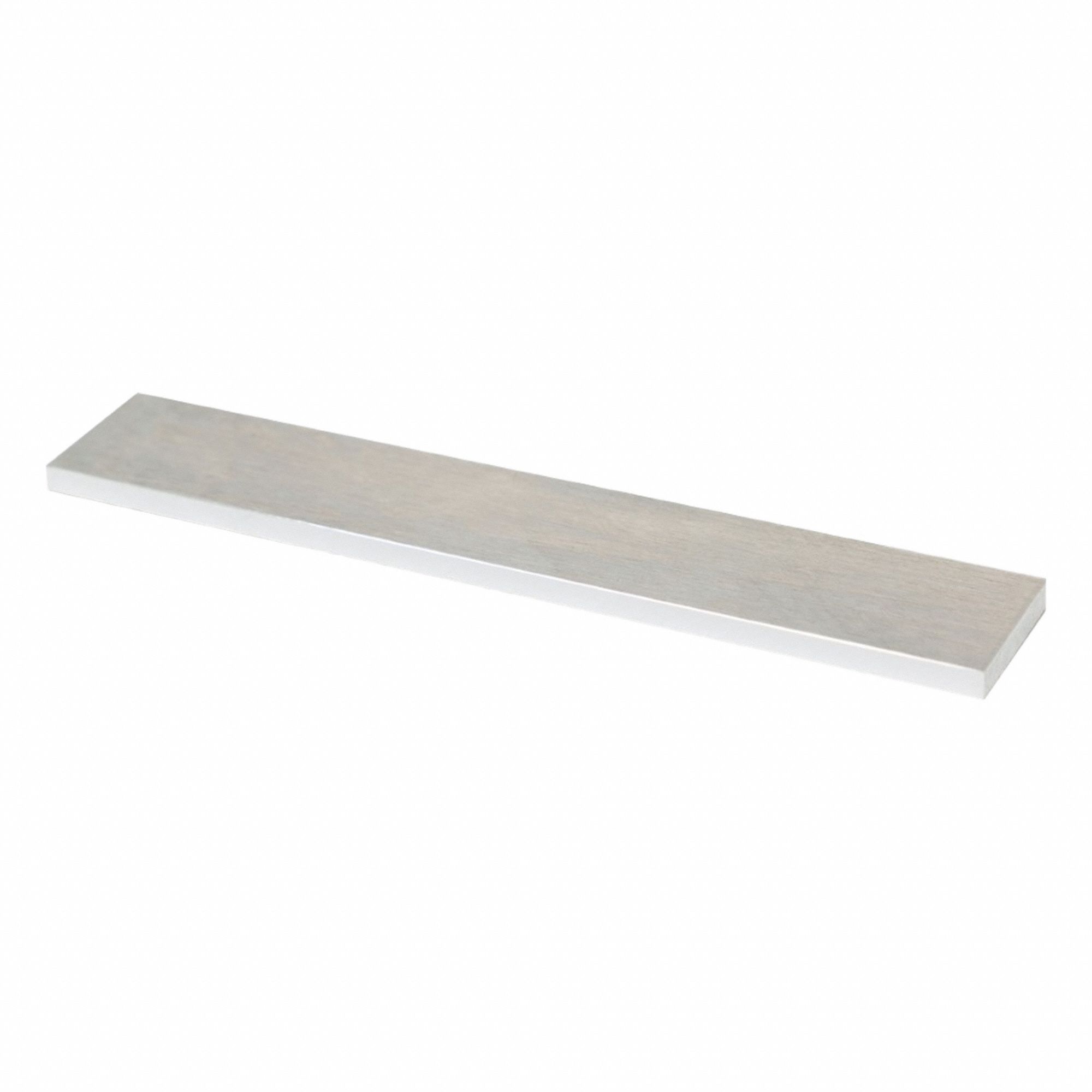 Aluminum Precision Blank: 6061, T651, 2 in Thick, 1 in x 12 in (W x L), ±0.002 in, ±0.002 in