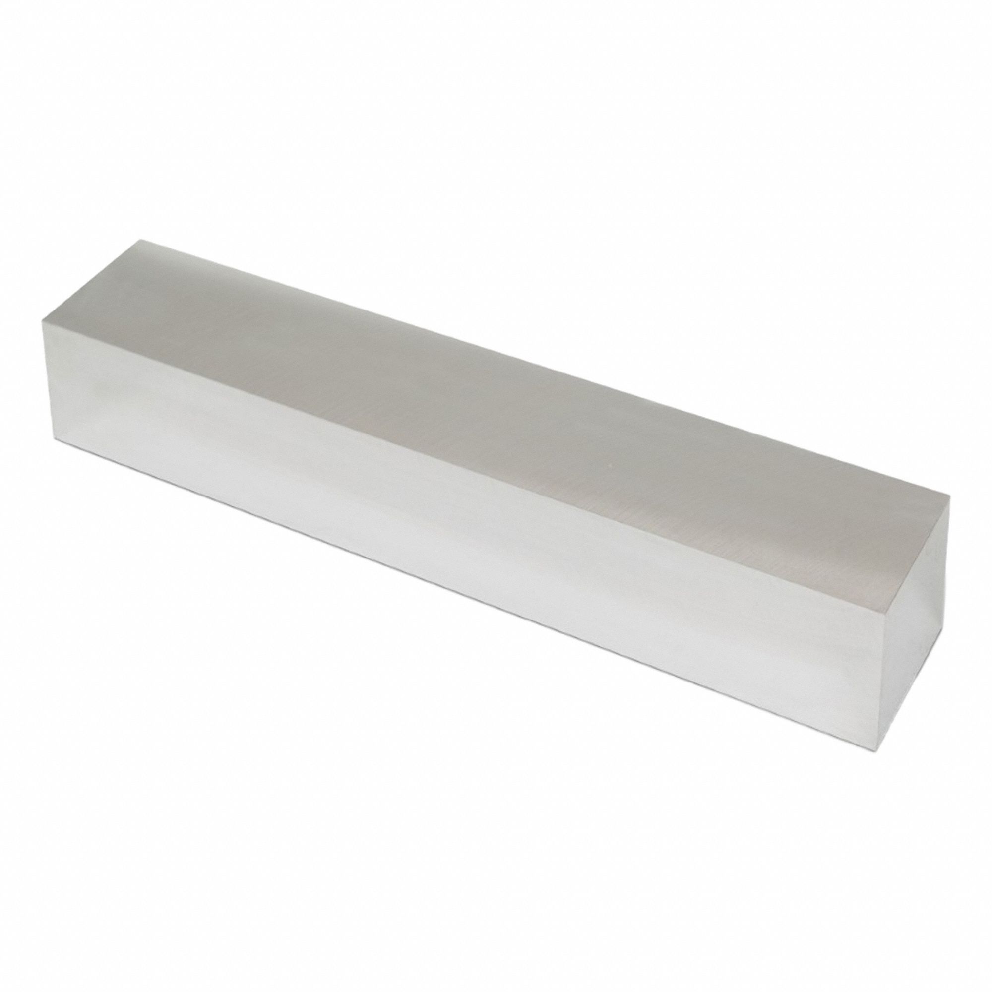 Aluminum Precision Blank: 6061, T651, 2 in Thick, 2 in x 12 in (W x L), ±0.002 in, ±0.002 in