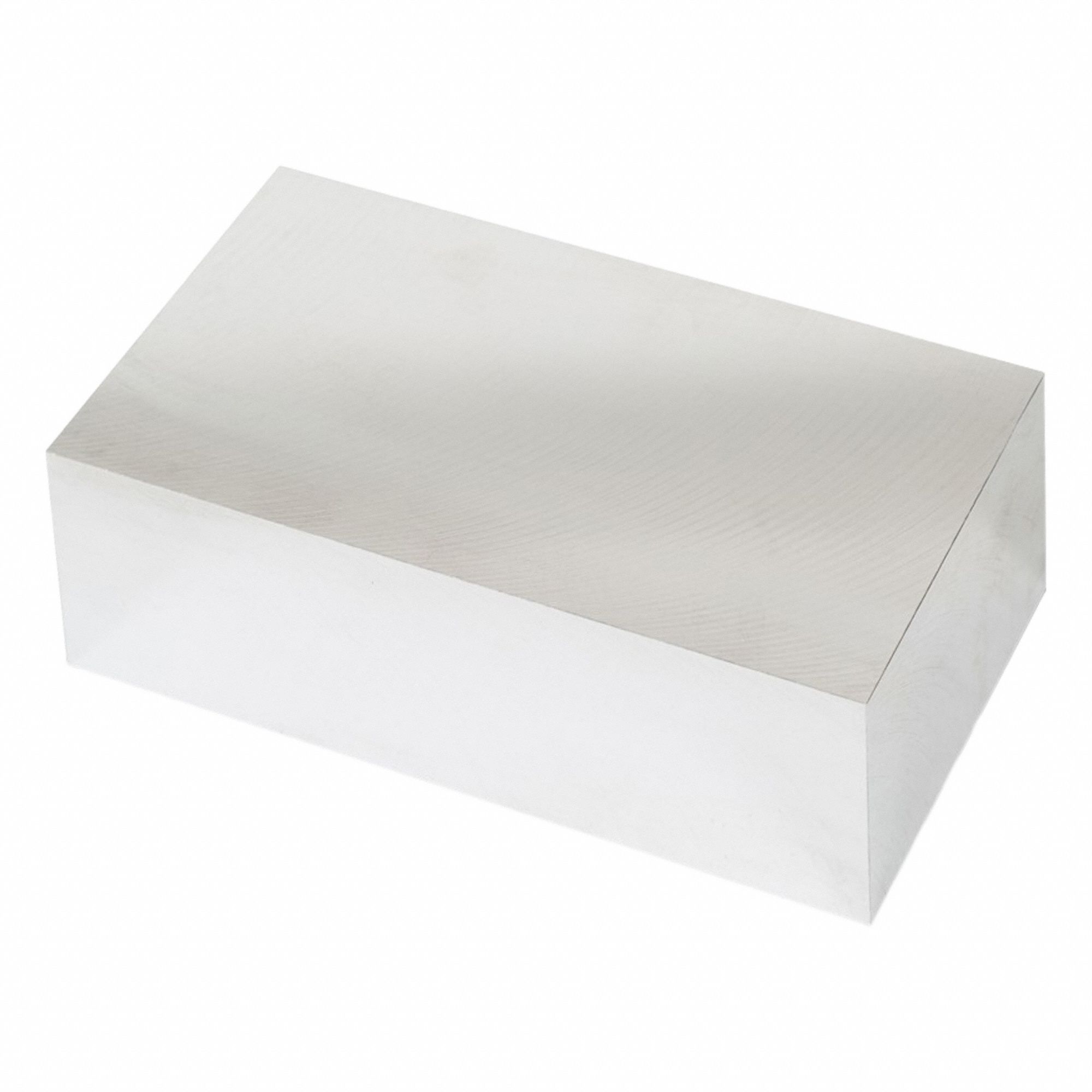 Aluminum Precision Blank: 6061, T651, 2 in Thick, 3 in x 6 in (W x L), ±0.002 in, ±0.002 in