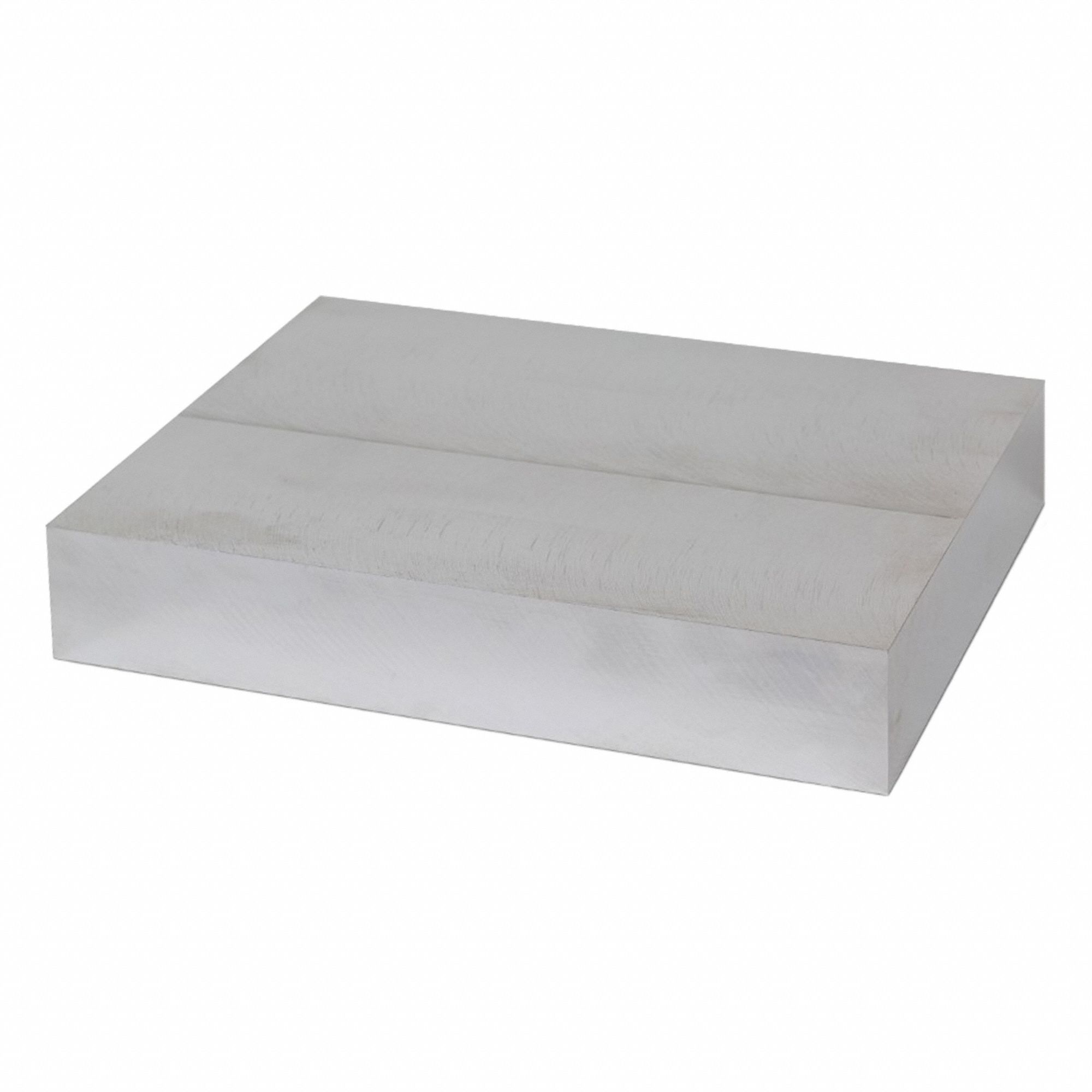Aluminum Precision Blank: 6061, T651, 2 in Thick, 8 in x 12 in (W x L), ±0.002 in, ±0.002 in