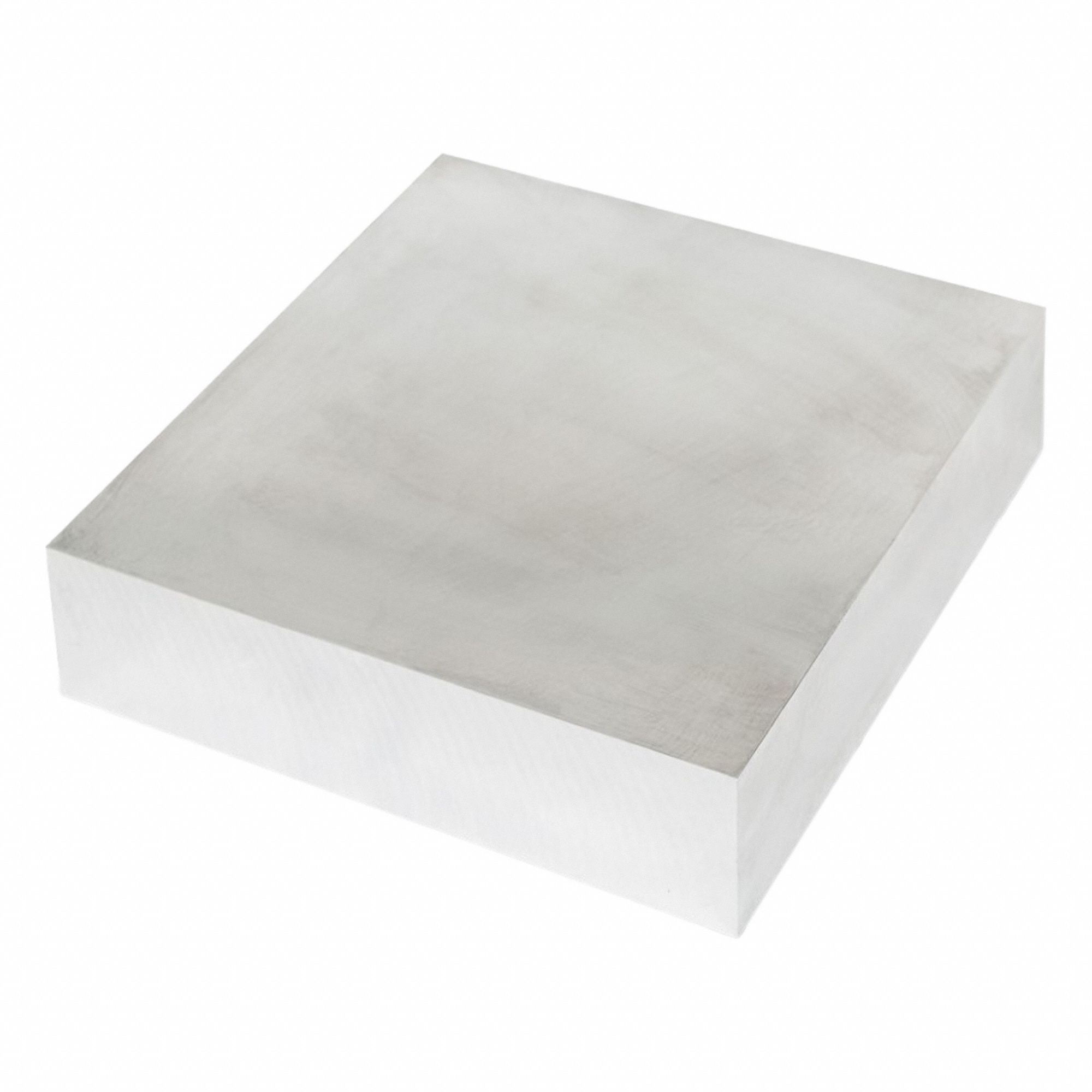 Aluminum Precision Blank: 6061, T651, 2 in Thick, 8 in x 8 in (W x L), ±0.002 in, ±0.002 in
