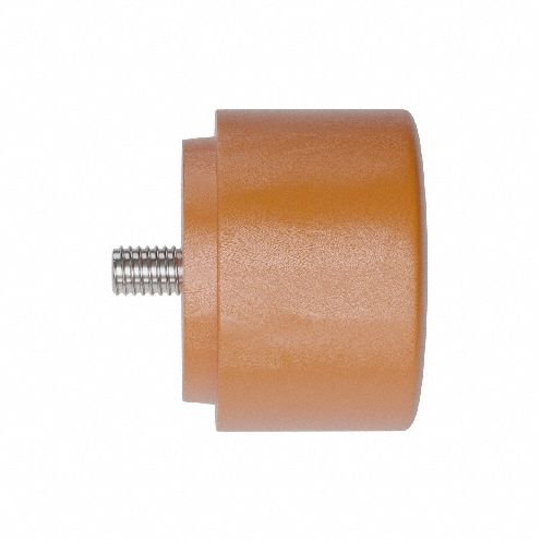 Replacement Hammer Tip: Soft, Urethane, 2 in Dia, 3/8-16 Thread Size, Threaded, Soft, AM35STIP
