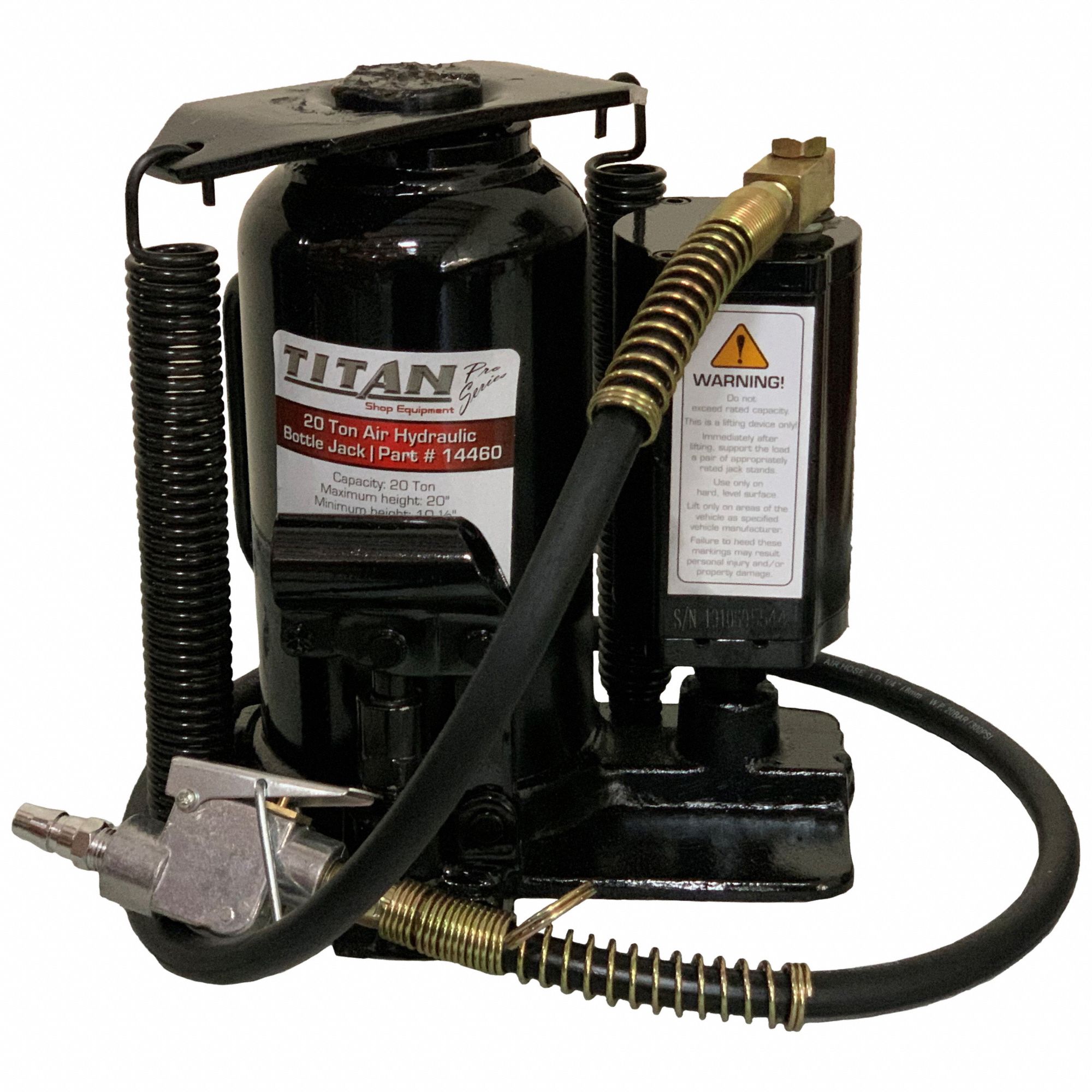 AME INTERNATIONAL AIR HYD BOTTLE JACK. 20 TON Bottle Jacks AME14460