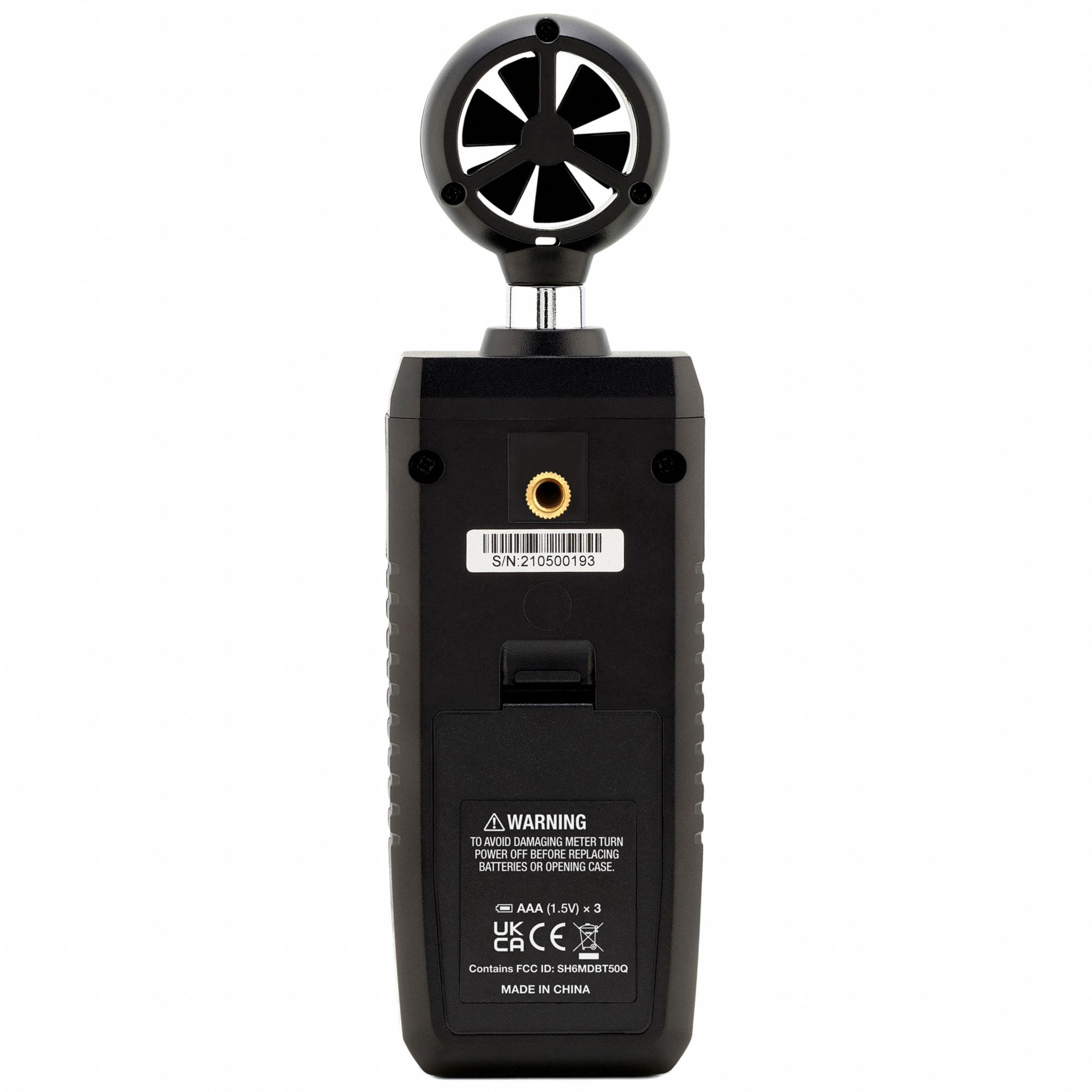 EXTECH, Rotating Vane, Backlit LCD, Anemometer 787R02AN250W Grainger