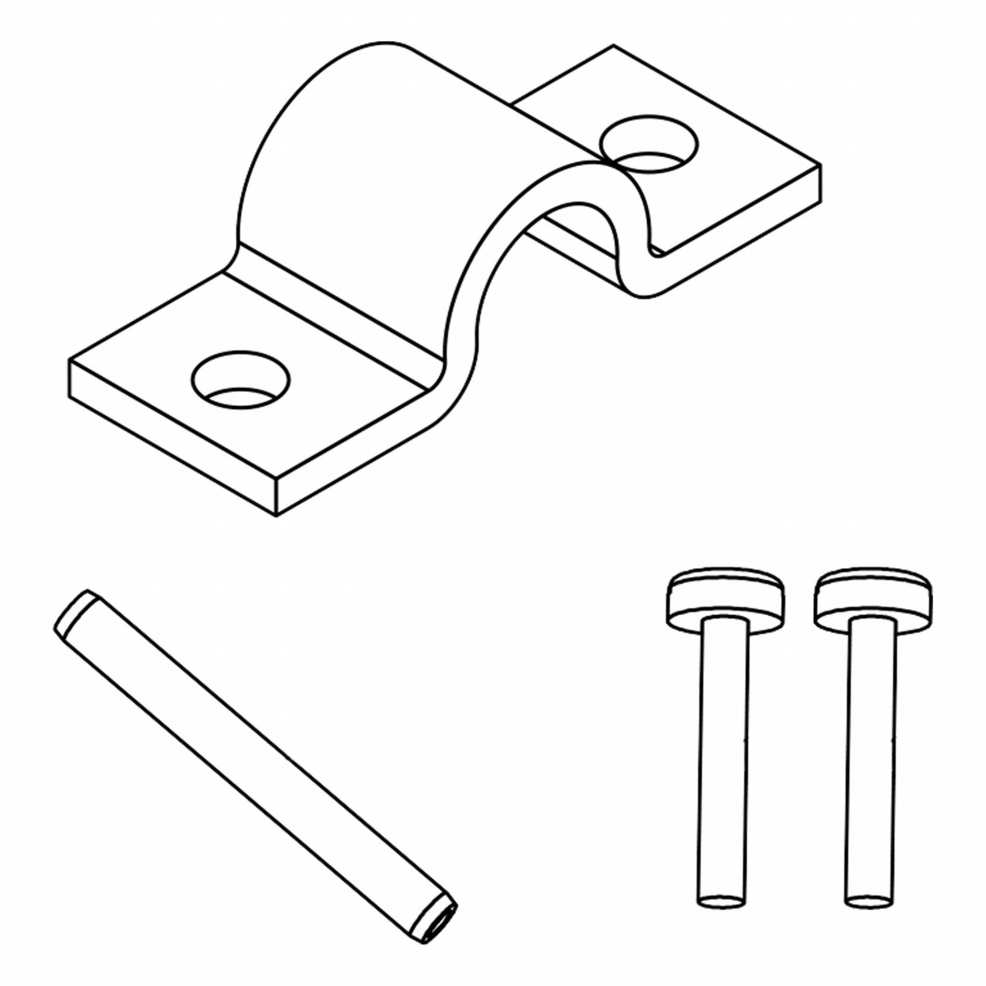 Powerpole Pak Cable Clamp & Hardware Pack