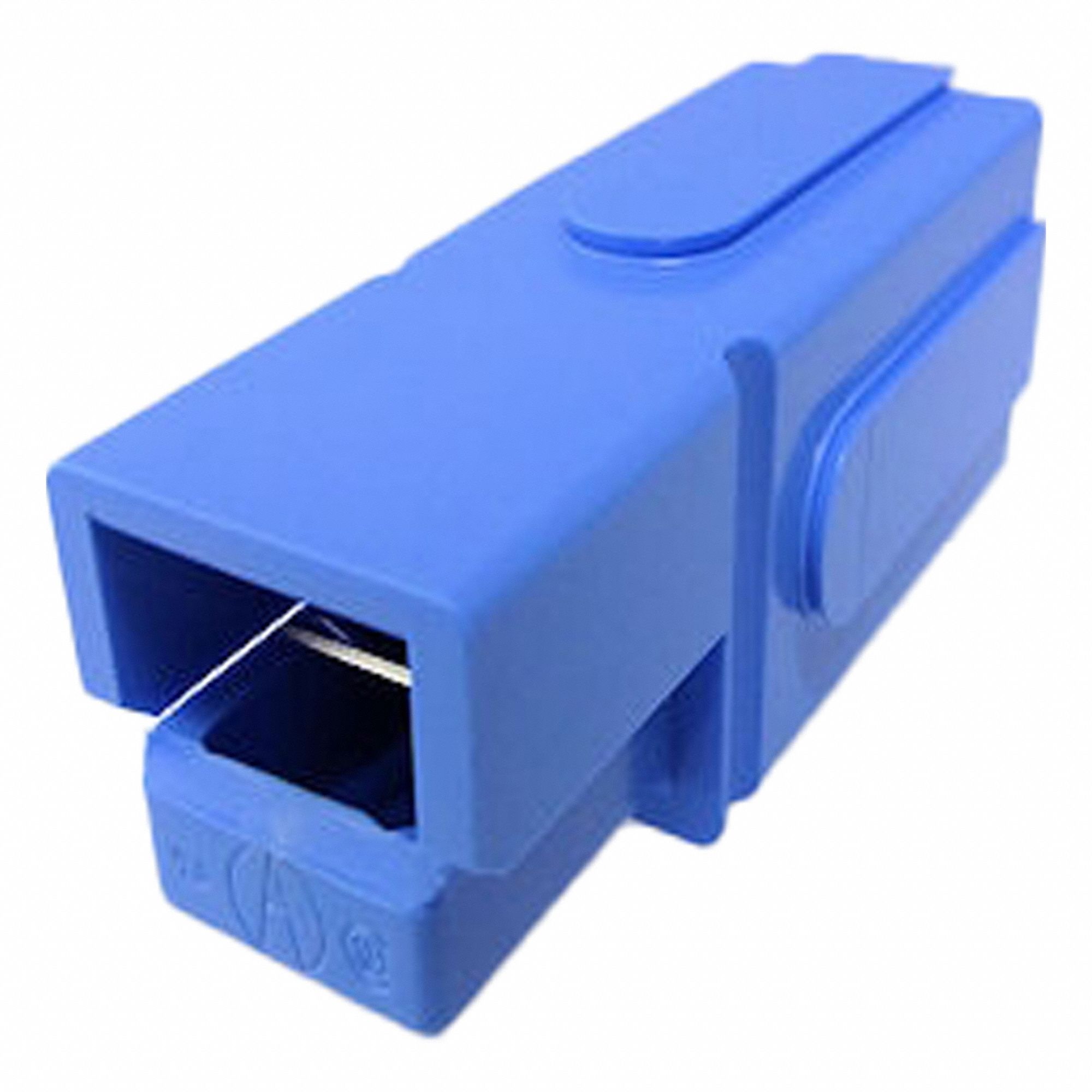 Housing: PP180, Blue, Polycarbonate, MPN 1381-BK, 28.6 mm Overall Ht