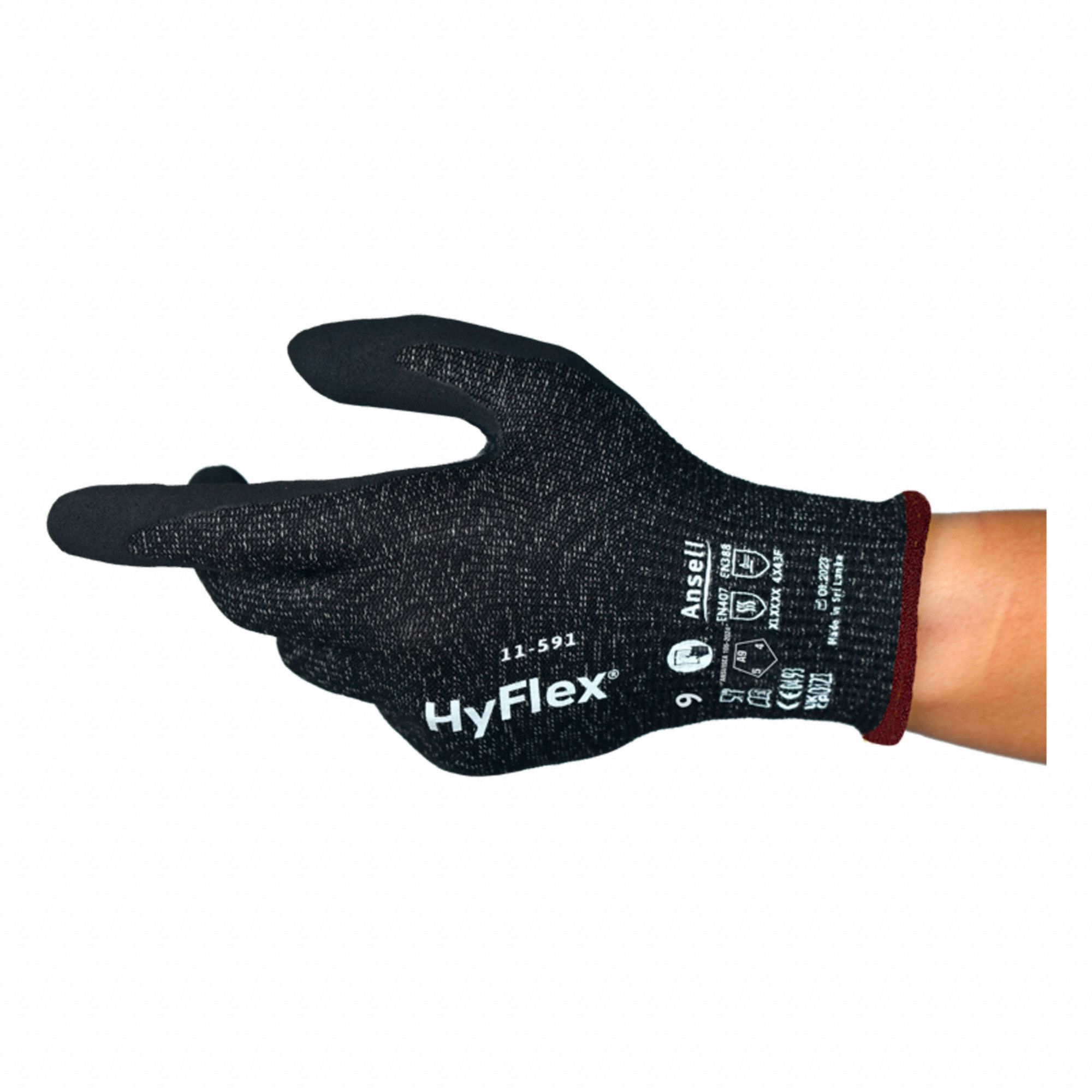 KNIT GLOVES,13 GA,MEDIUM DUTY,6,PR