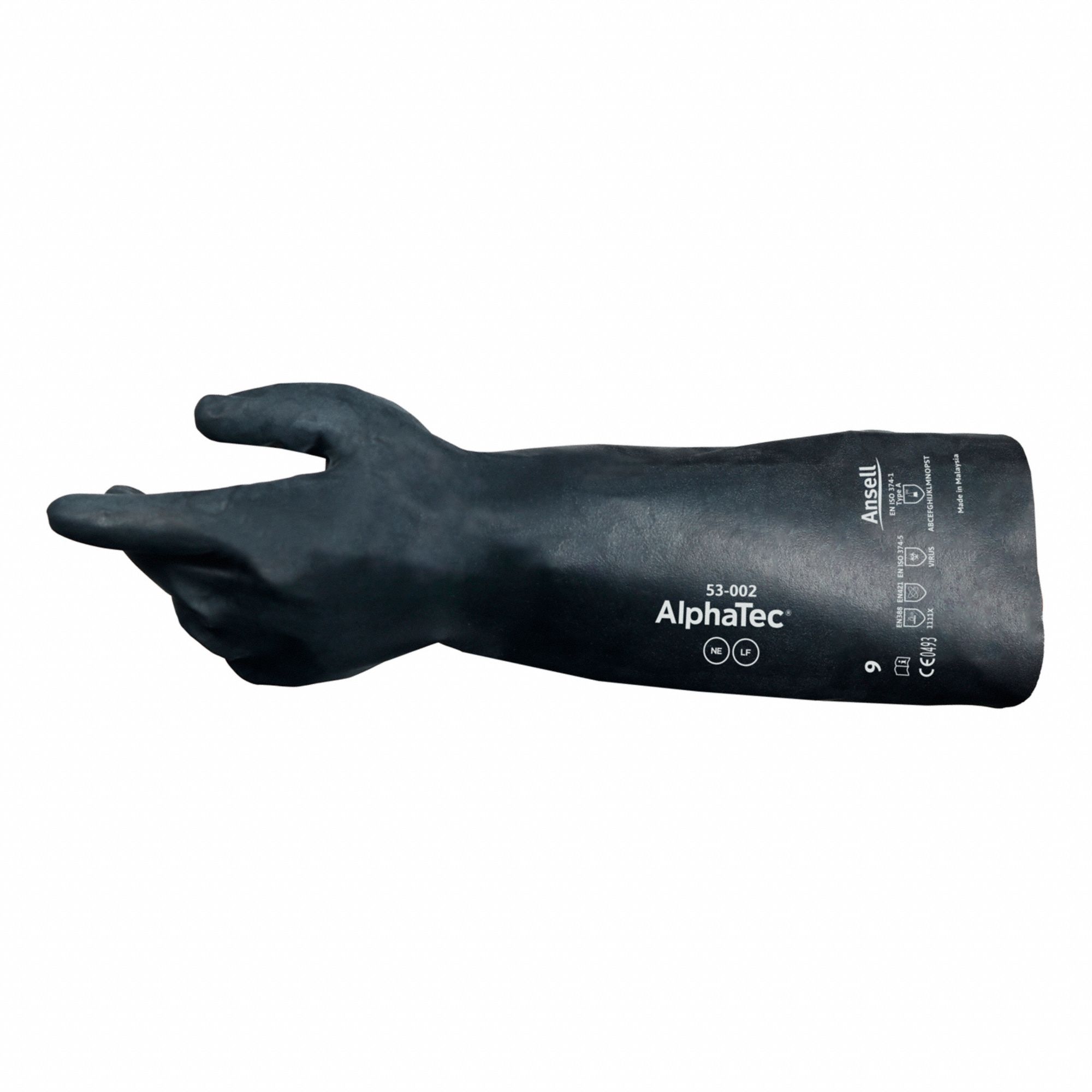 CHEM. RESIST UNLINED 53002,SZ 7