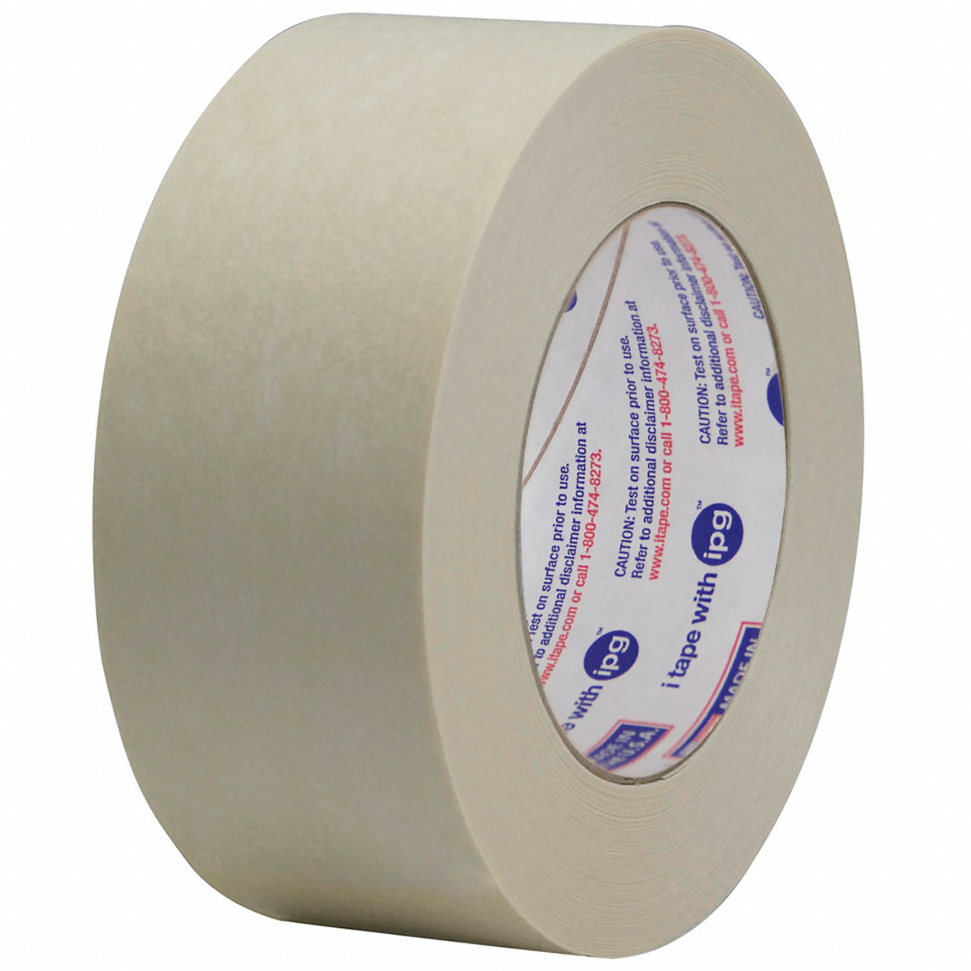 538 PREMIUM KRAFT FLATBACK TAPE, TAN, 32 °  TO 180 ° F, 8 MIL THICK, CONTINUOUS ROLL