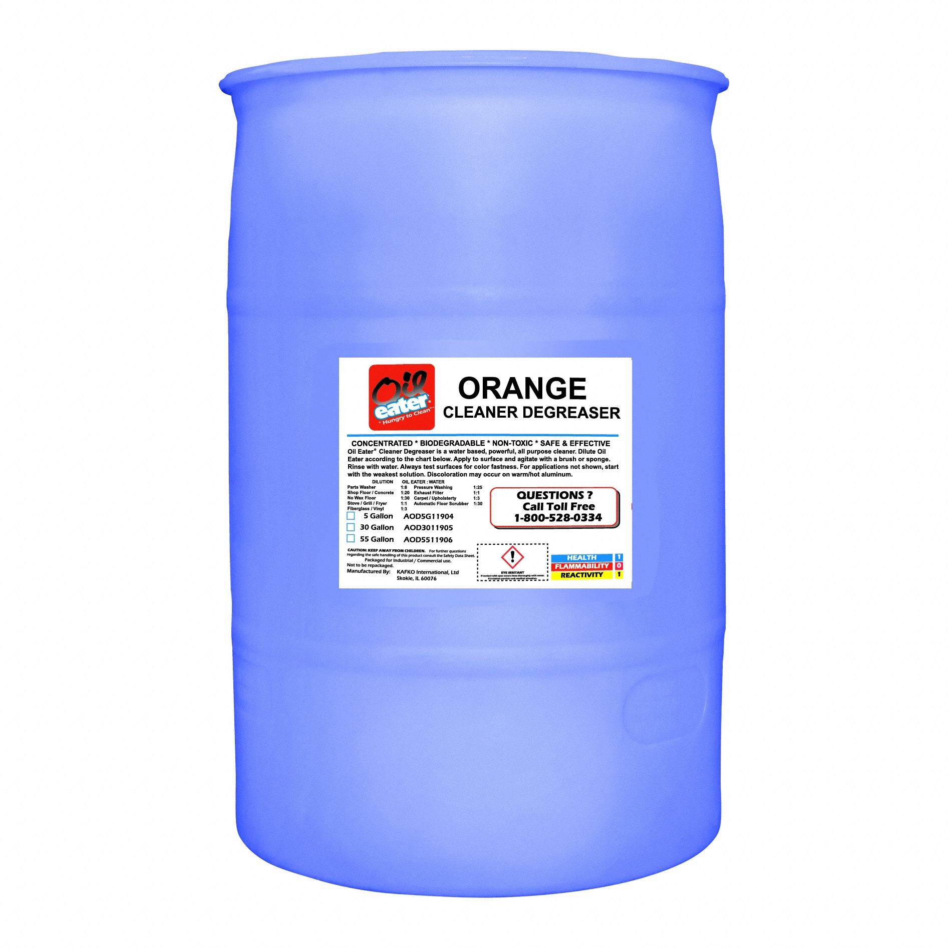 Parts Washer Cleaner: Water, Adhesives/Resin/Tar, For Metals/Plastics Material Group, 55°F