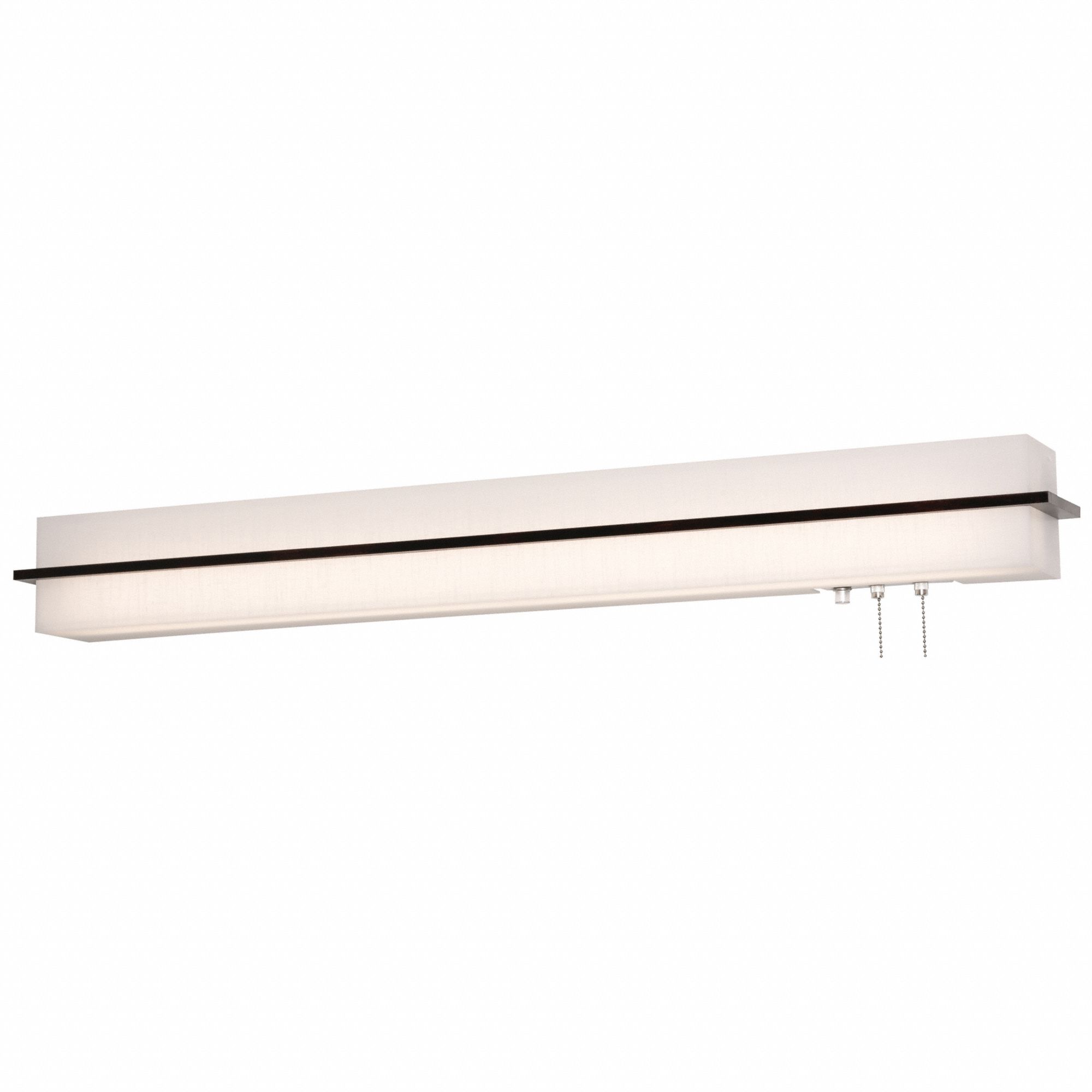 LED Overbed Light, 120 V, 50" L, 4" W