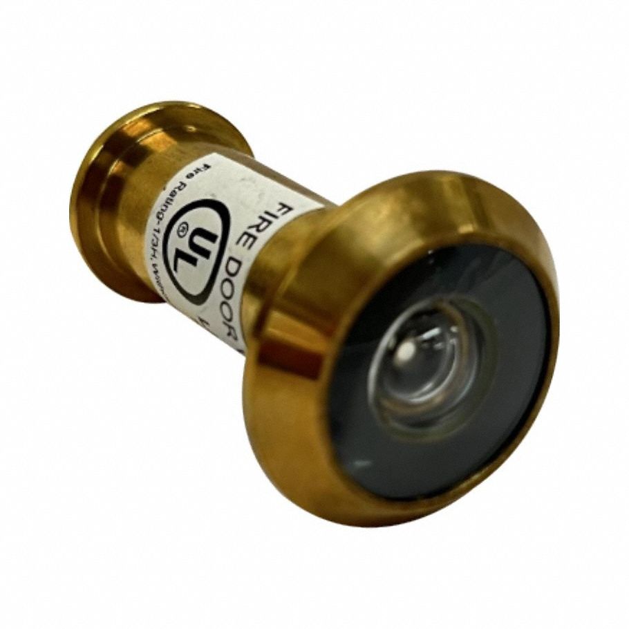 Door Viewer Brass 200 Deg Viewing Angle