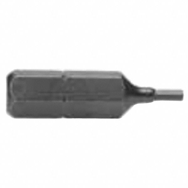 INSERT BIT, SOCKET HEAD, HEX, 1/4 IN, 7/64 IN SCREW