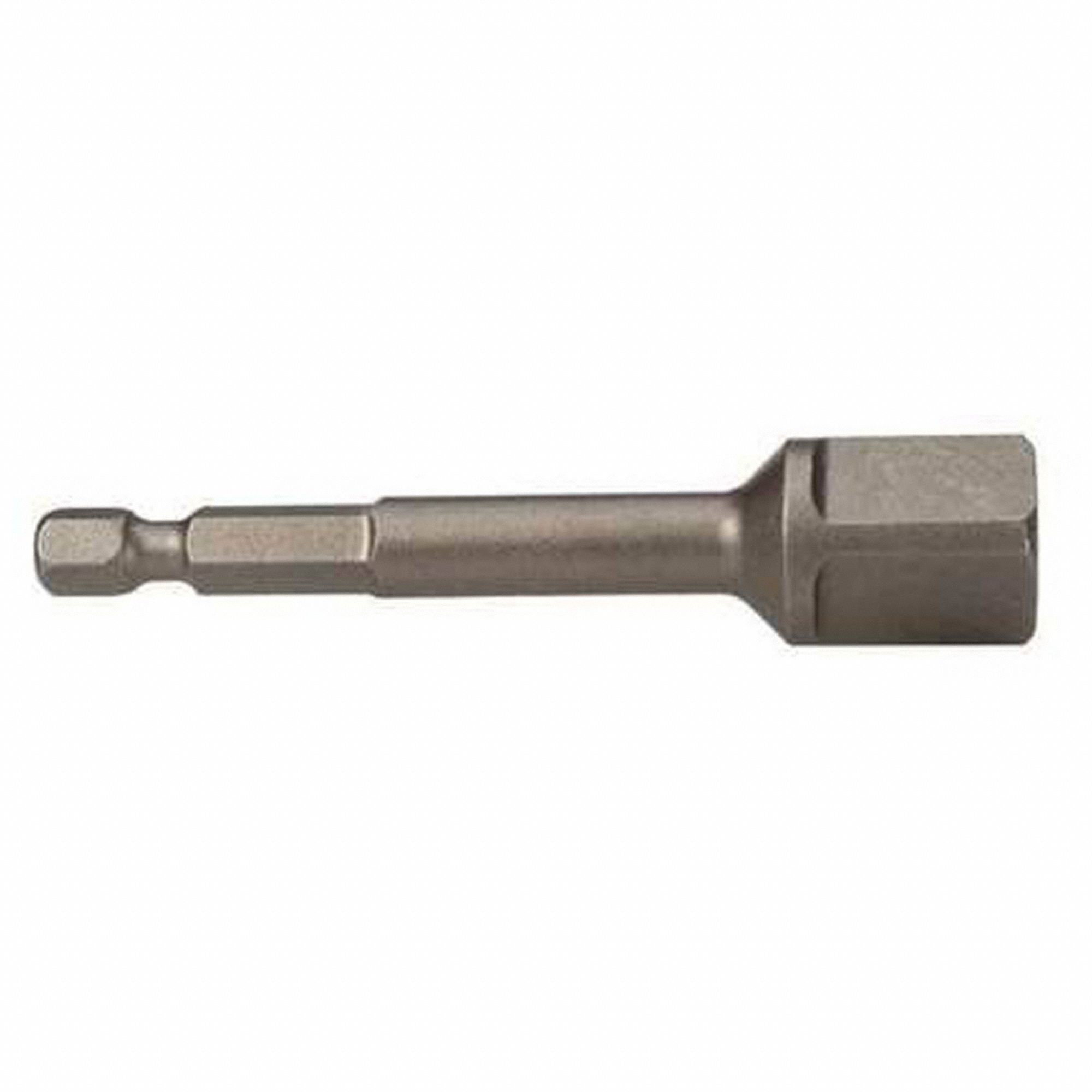 HEX POWER DRIVE EXTENSION W 1/2 IN MALE SQUARE, HEX DRIVE 7/16 IN, BALL LOCK, 2 1//8 IN L