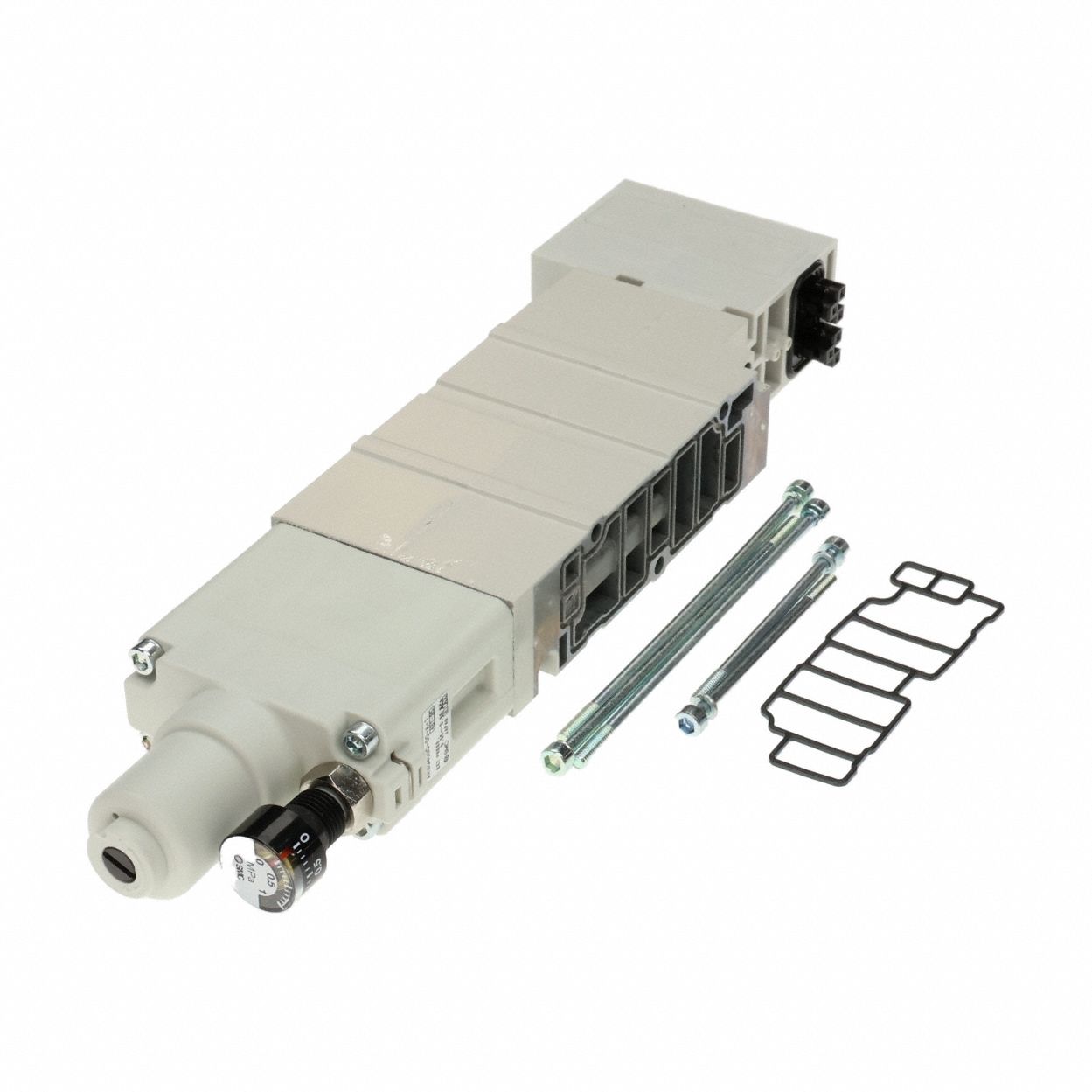 Regulator: SY Series, 71 scfm Flow Rate - Max, 14°F to 50°C, 0.1 MPa to 1 MPa