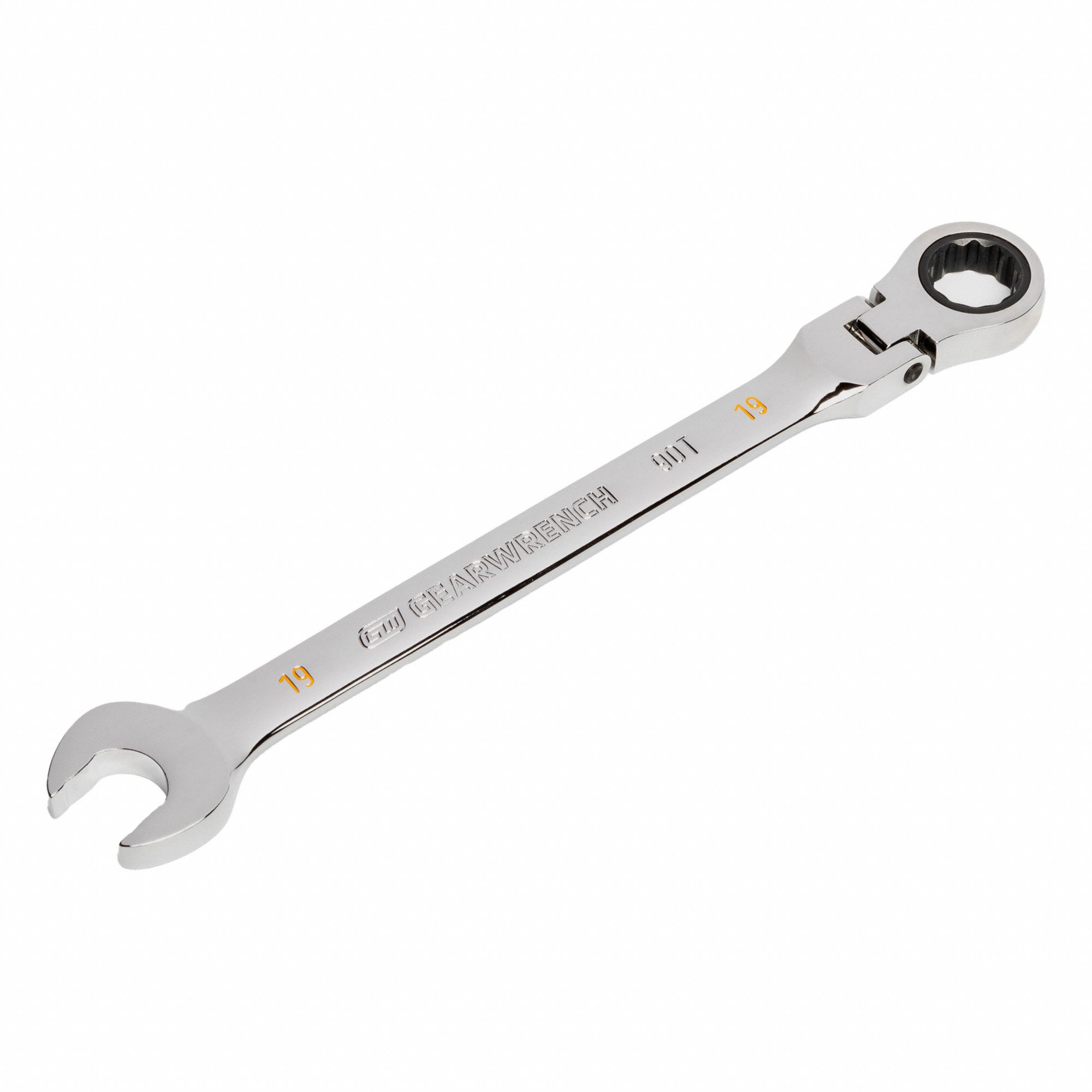 COMBINATION WRENCH,STEEL,19 MM HEAD SIZE