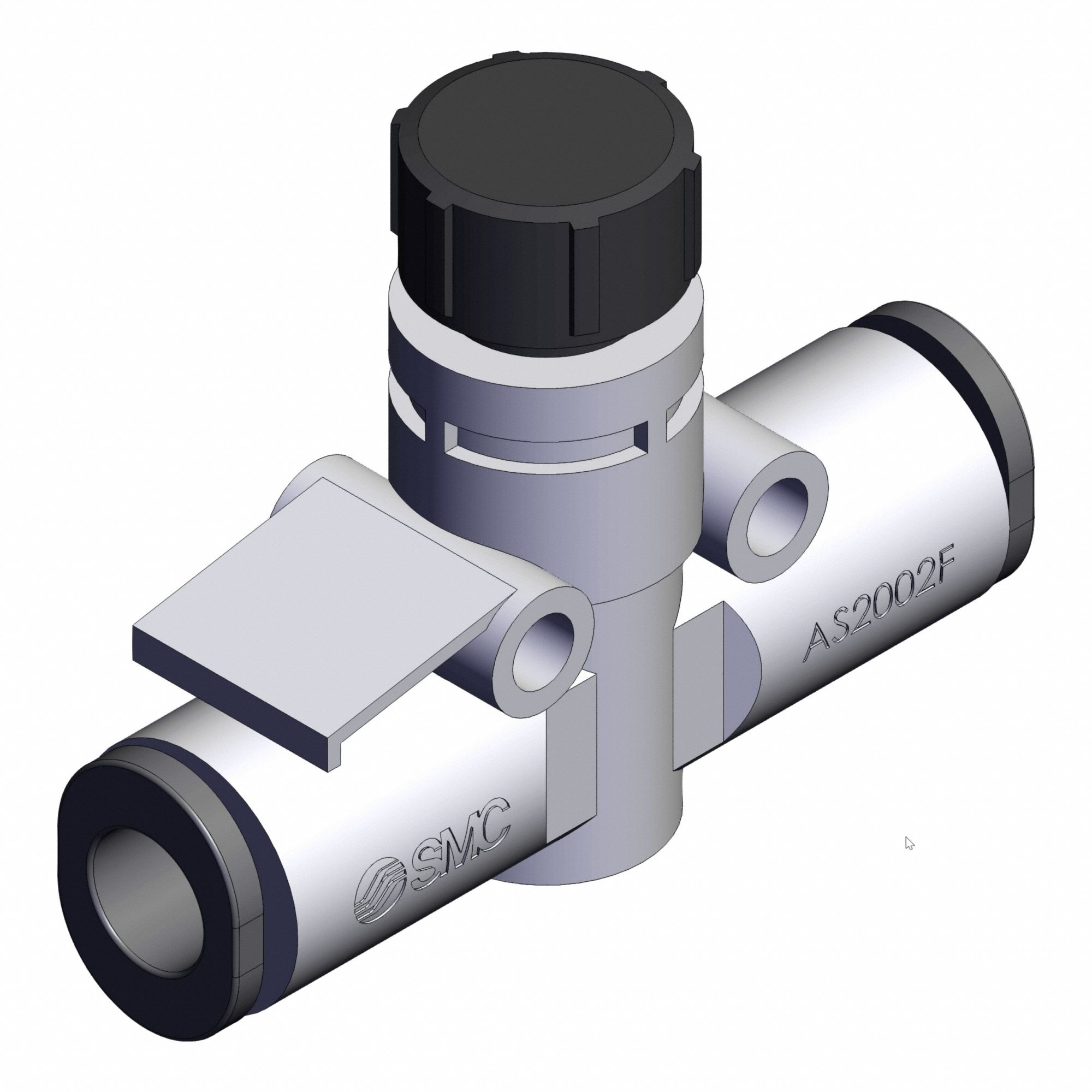 Flow Control In-Line 1/8 Body 6MM OD