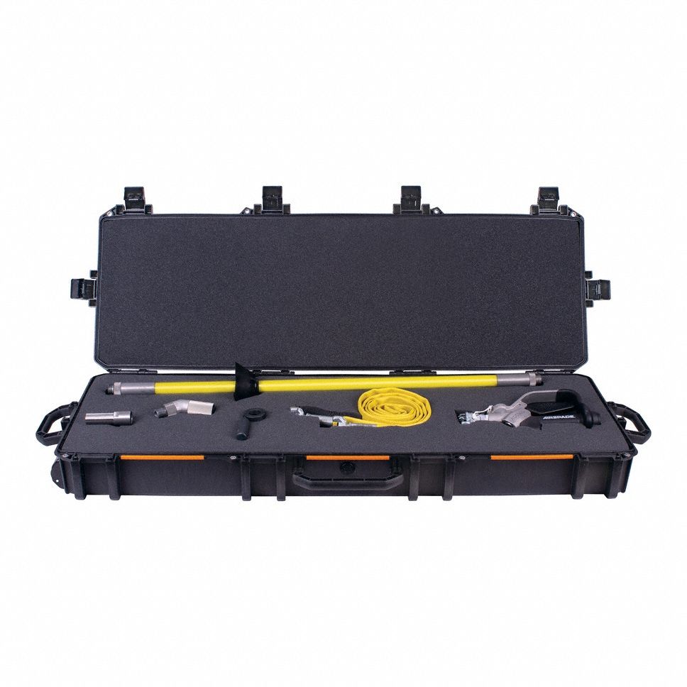 AirSpade 5000 Kit Arbor 225 cfm with 4 ft Barrel: 4 ft Barrel Lg, 3/4 in NPT Female