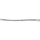 HOSE WHIP CABLE ASSEMBLIES, 38 X 1/2 IN, STEEL