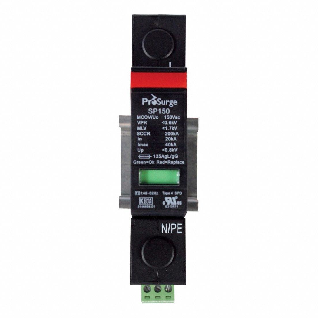 PROTEC, Single Phase, 120V AC - 808CH1|ASISP150-1P - Grainger
