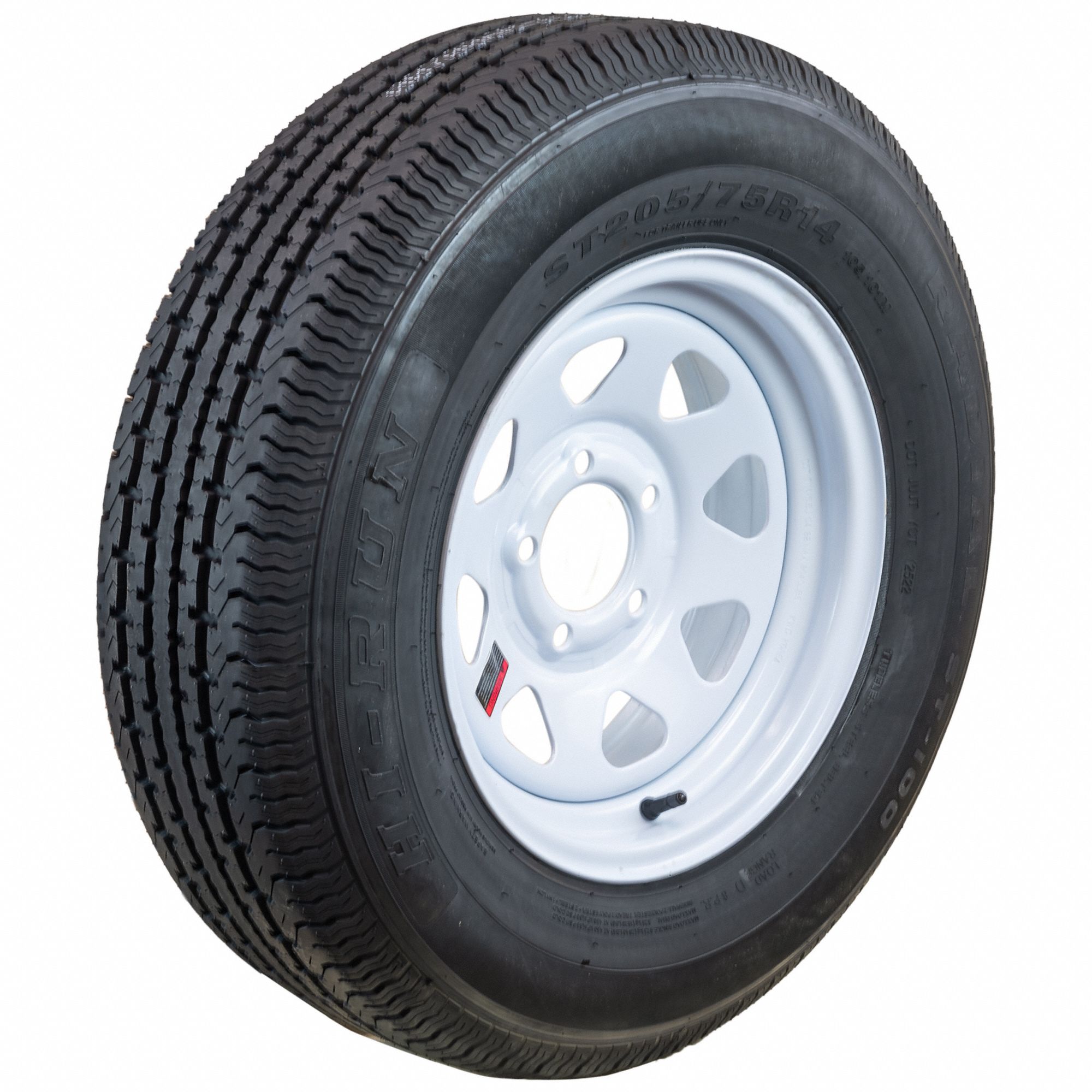 HI-RUN, Street Tire and Wheel Assembly, 14X6 5-4.5 Tire Size