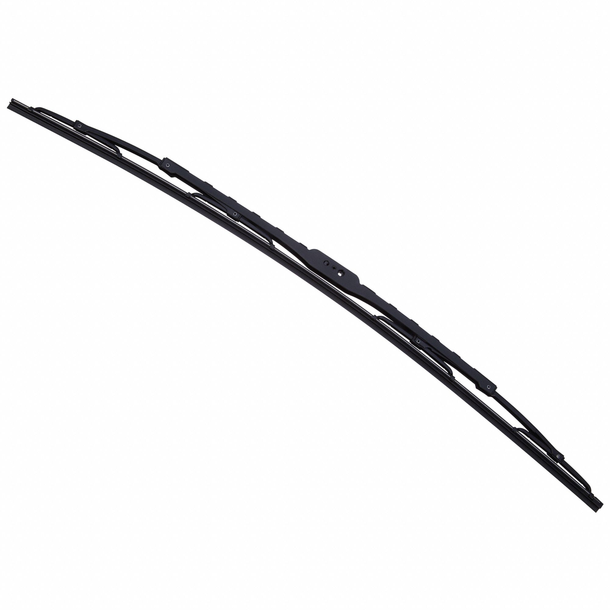 Wiper Blade: 28 in, 26 in and Up, Hook, Adapter Included, Connector Adapter, Front, 28 in