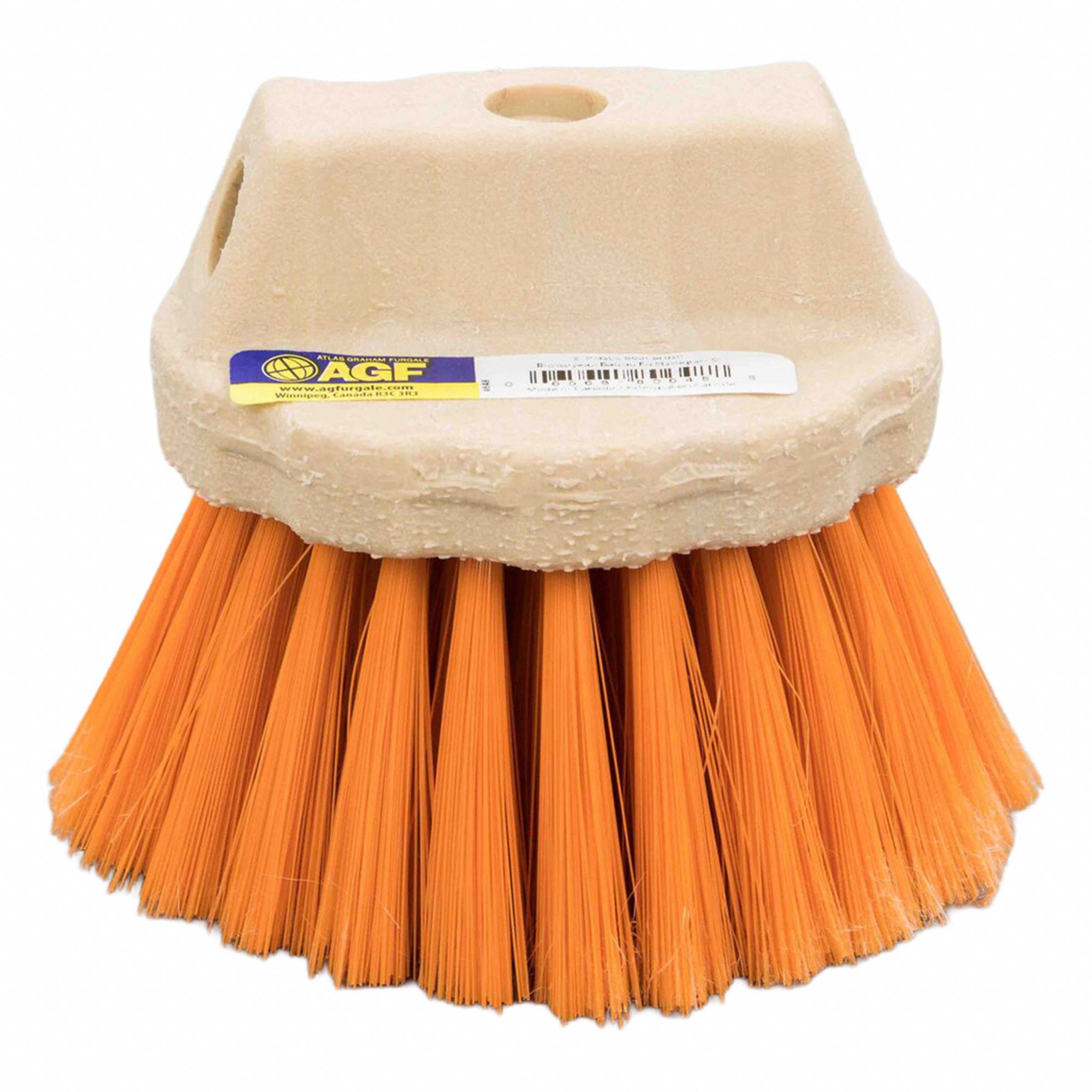 ROUND BRUSH,PLASTIC,YELLOW