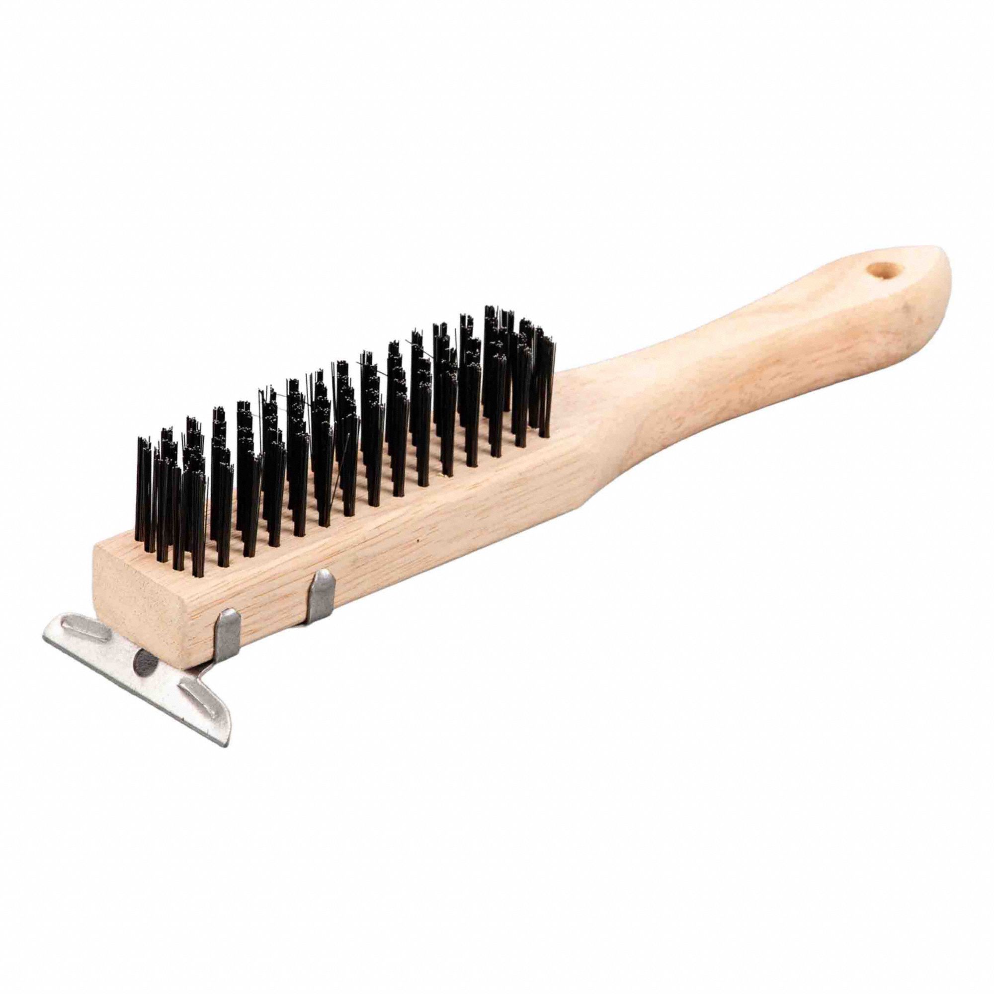 BRUSH WIRE TEMP 5ROW W/SCRAPER