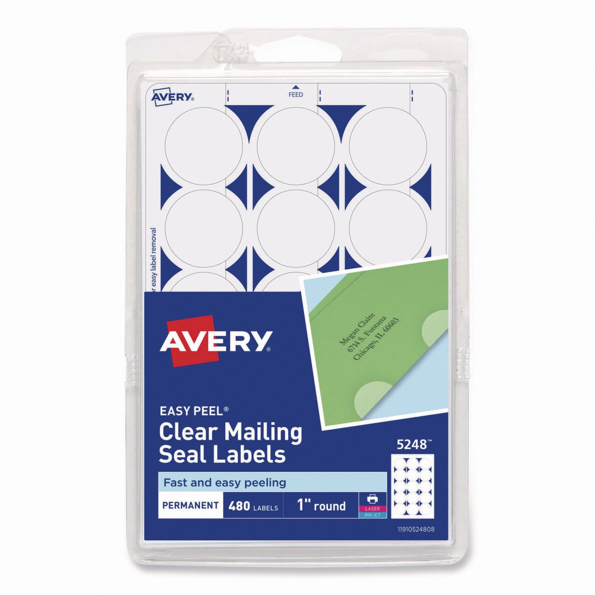 Mailing Labels, Clear,