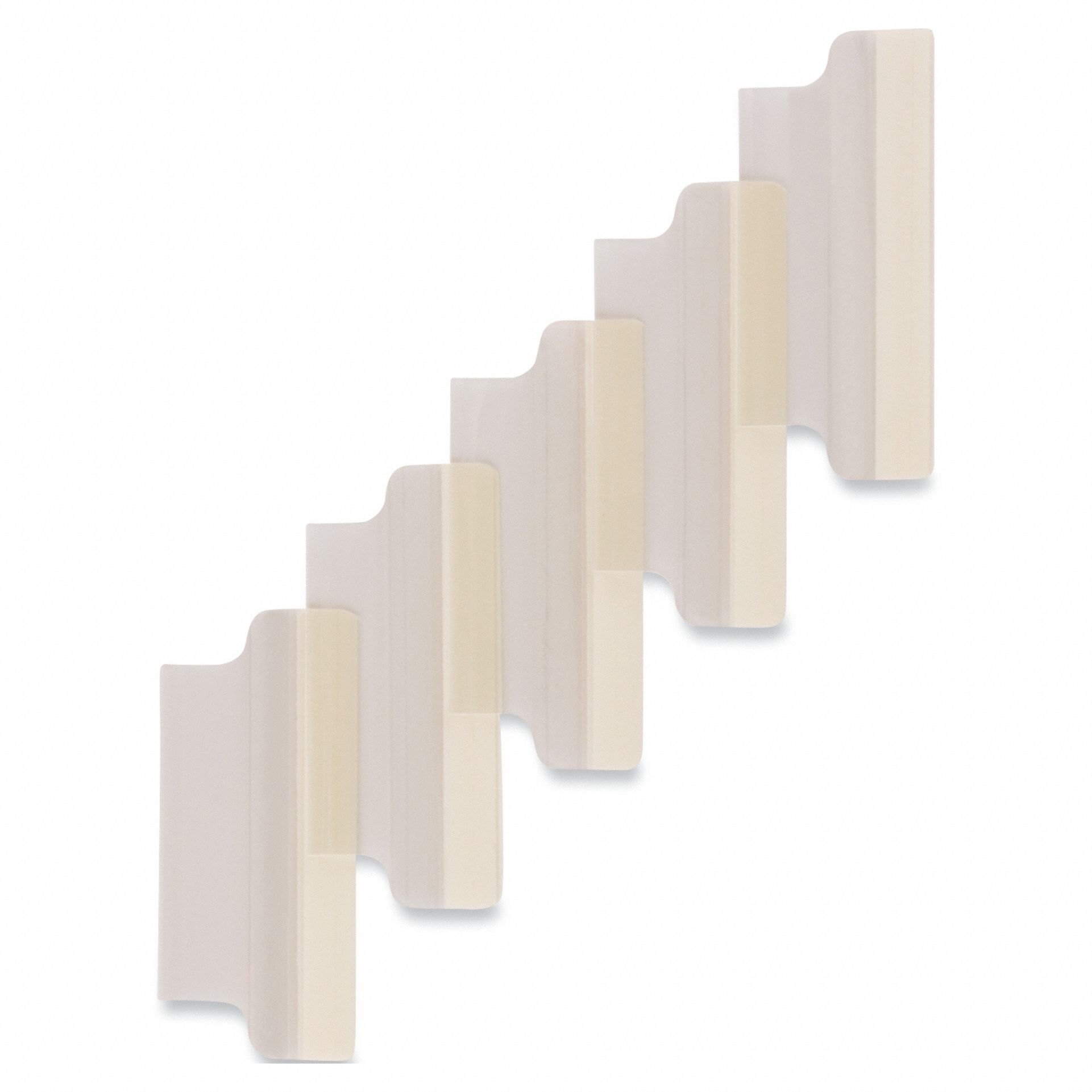 Index Tab, 2", Clear, Printable Insert, PK25