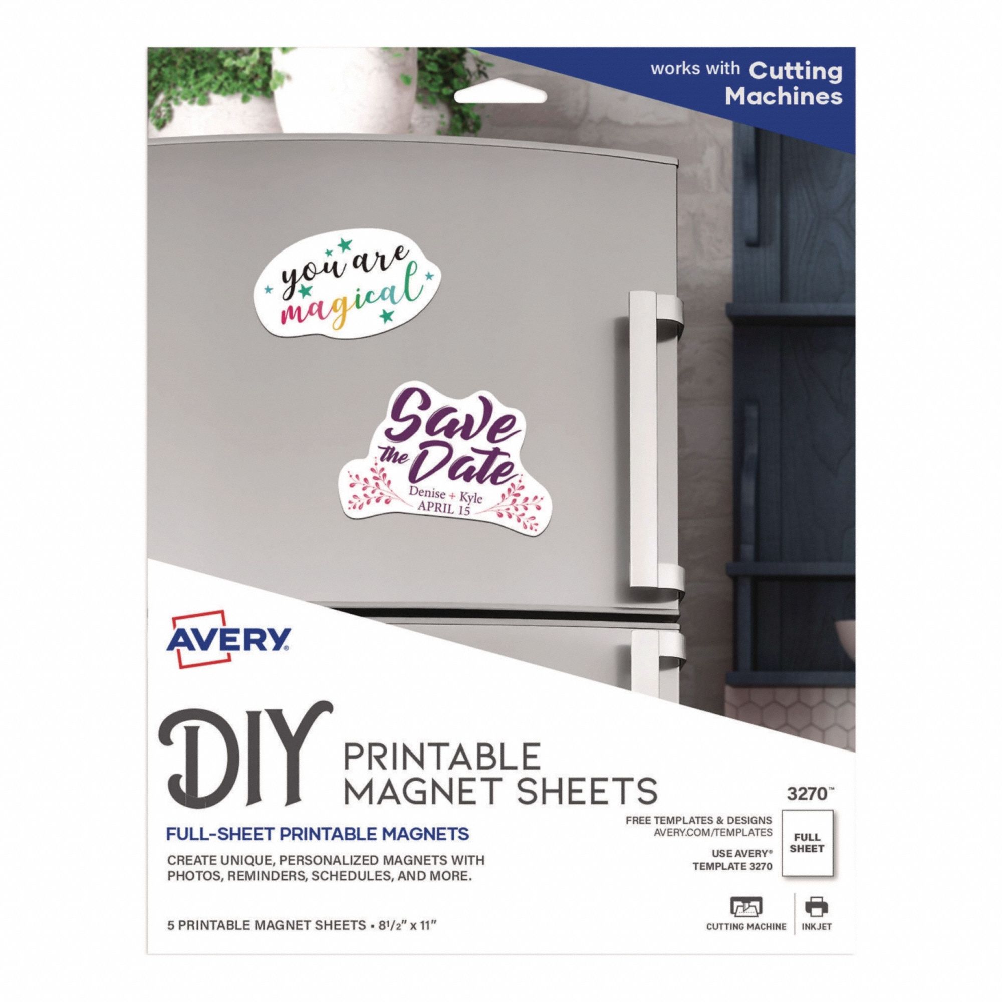 Magnetic Sheets, 8-1/2"X11",