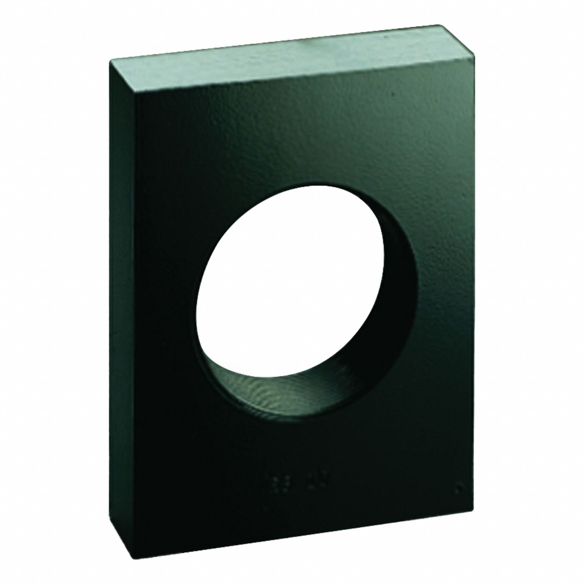 Rectangular Mounting Flange: 1 7/8 in Bore Dia., UN-2B, 1 7/8"-16 Thread Size, Steel