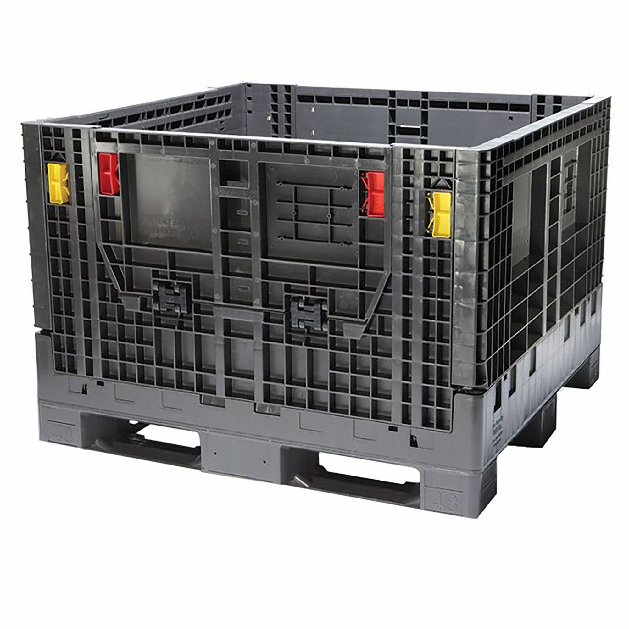 APPROVED VENDOR BULK CONTAINER,BLACK,48 IN L - 27080 ...