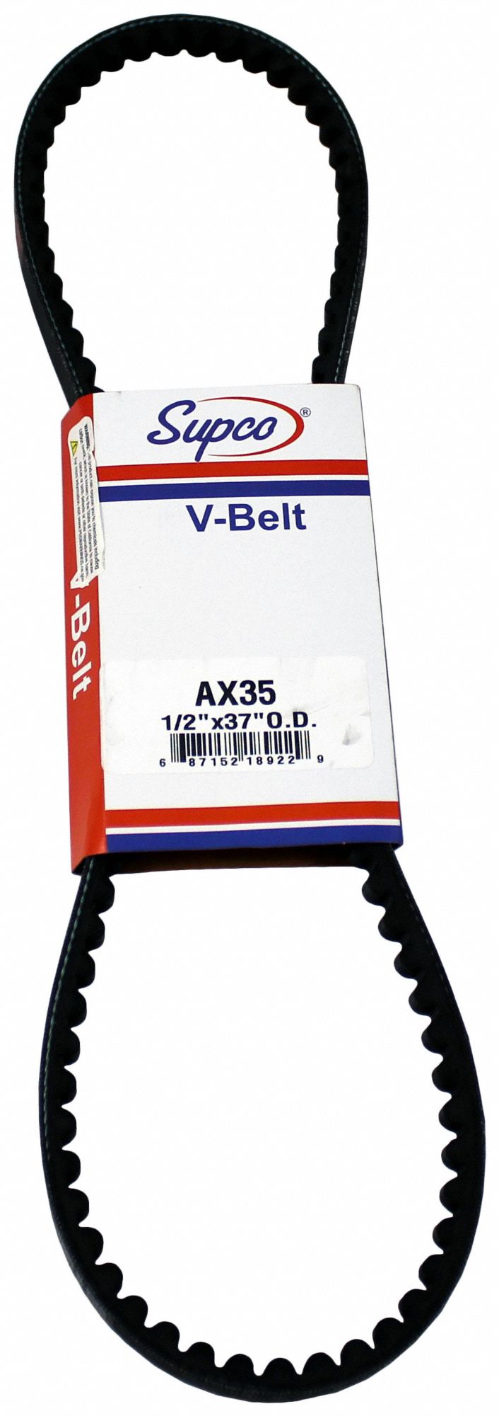 SUPCO, Molded Cogged V Belt,AX35 304R91AX35 Grainger