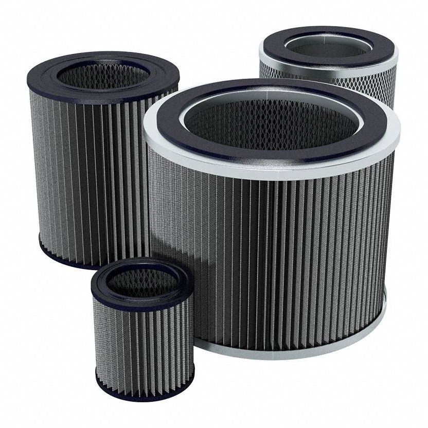 Filter: Gray Matter Activated Carbon, 4.81 in Overall Ht, 3 in Inside Dia, GMAC19