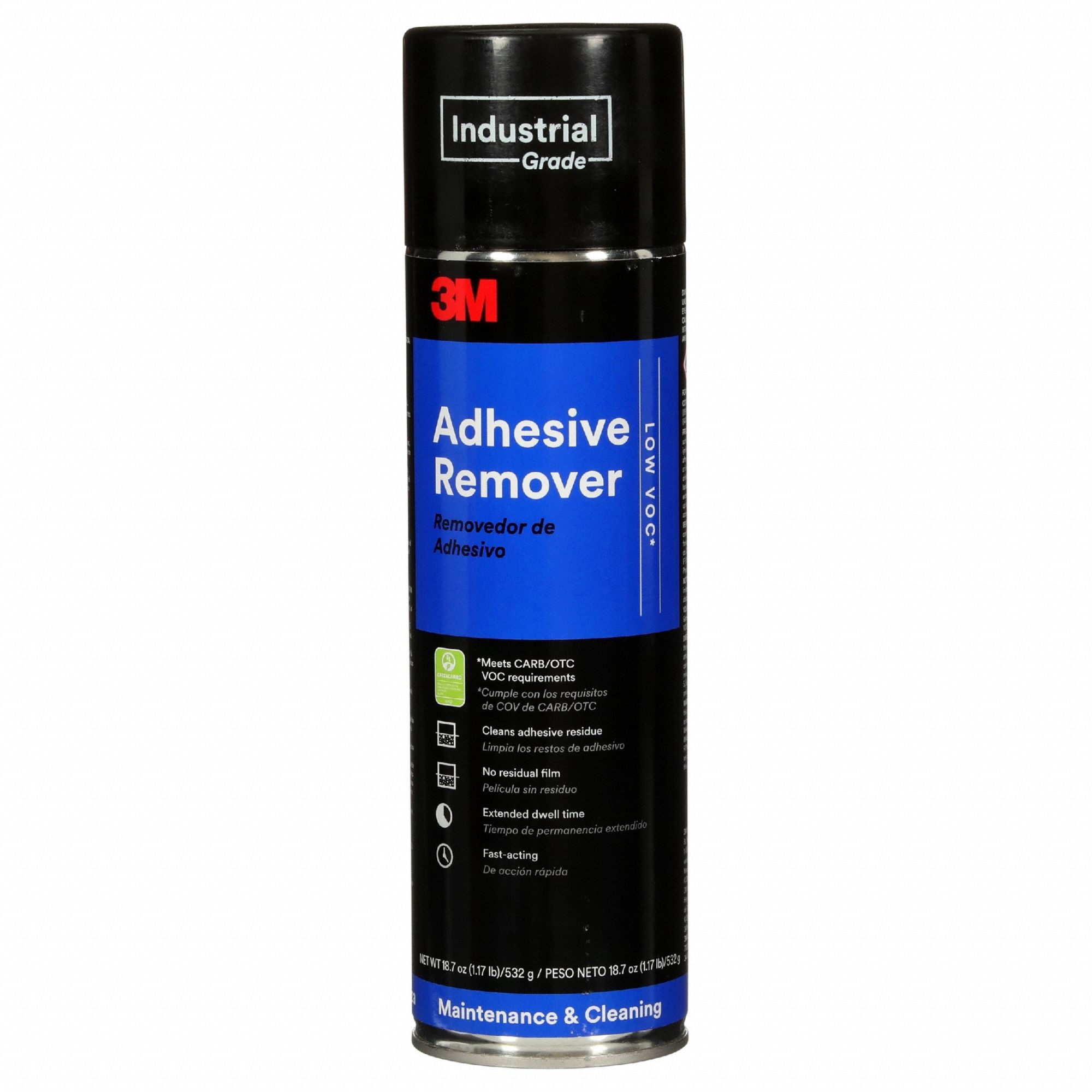 ADHESIVE REMOVER, FOR NON-CURING TYPE ADHESIVES, AEROSOL, 18.7 OZ